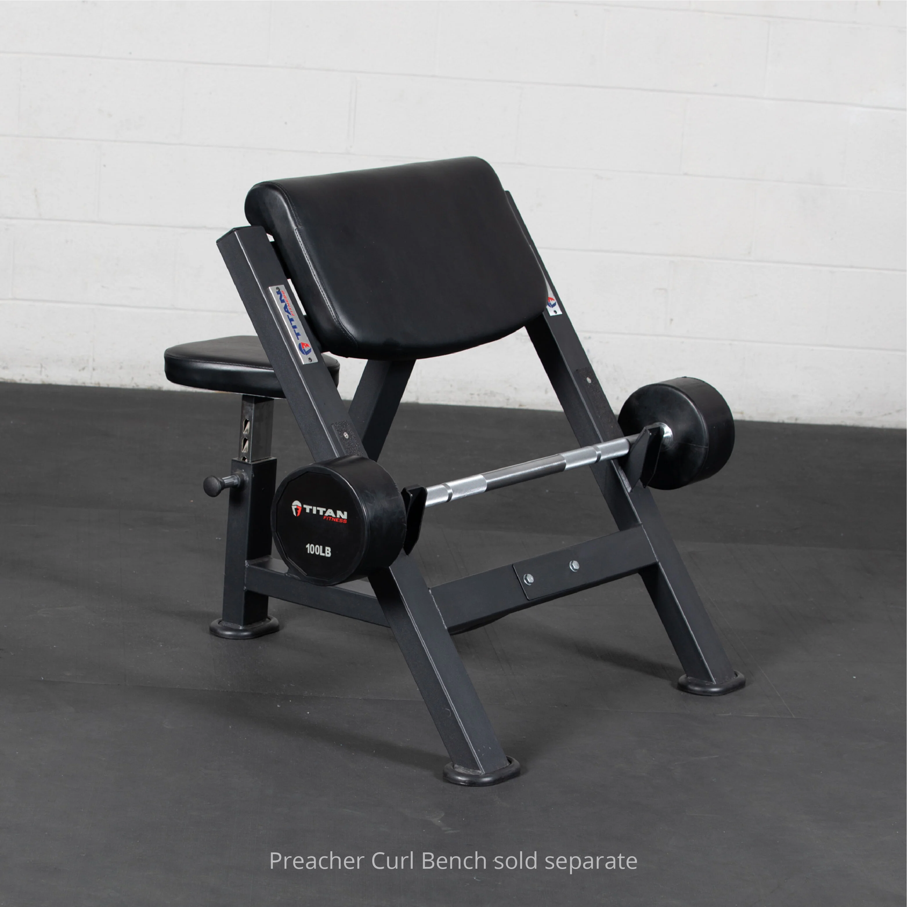 Scratch and Dent - Rubber Fixed Barbell | Straight | 100 LB - FINAL SALE - Image 2