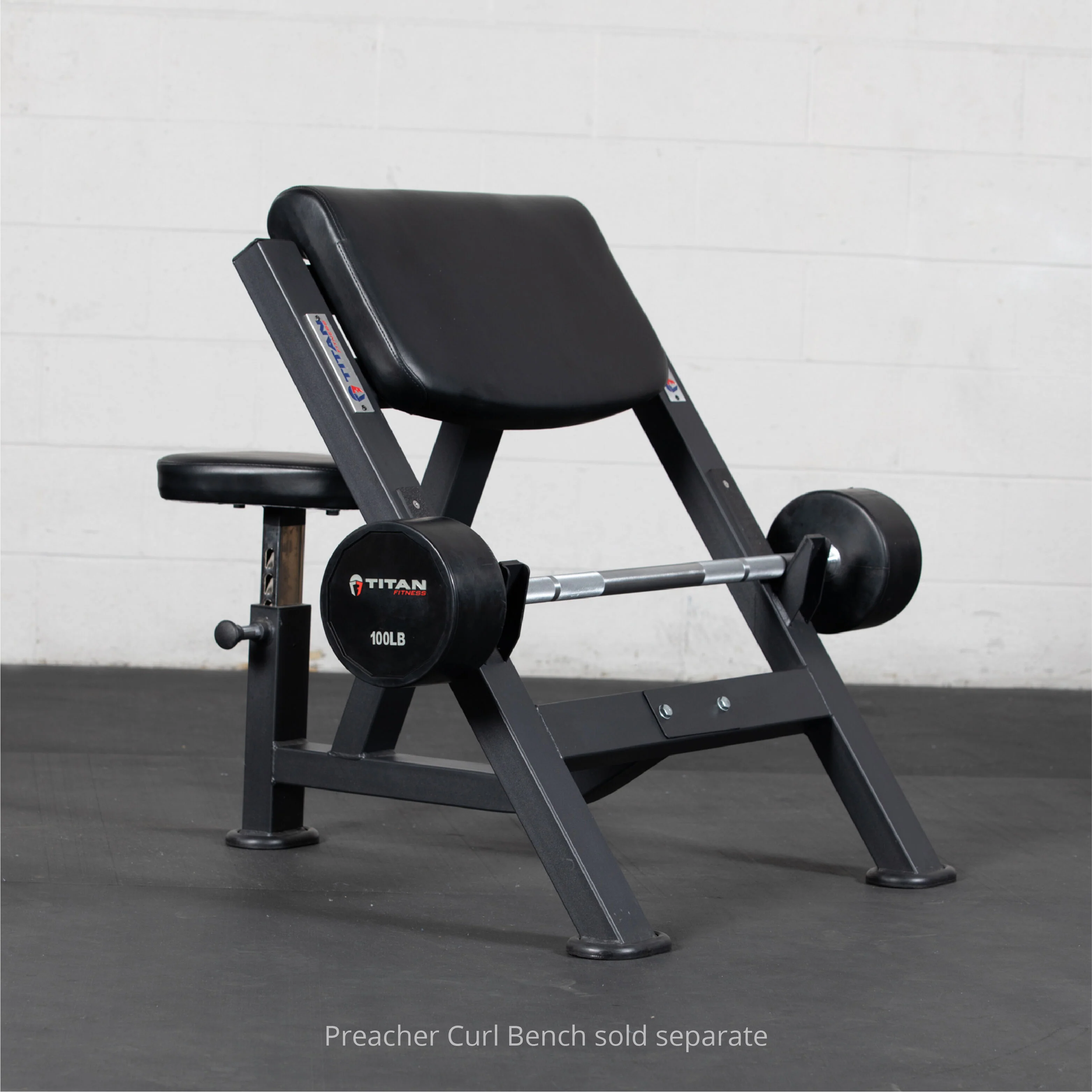 Scratch and Dent - Rubber Fixed Barbell | Straight | 100 LB - FINAL SALE - Image 3