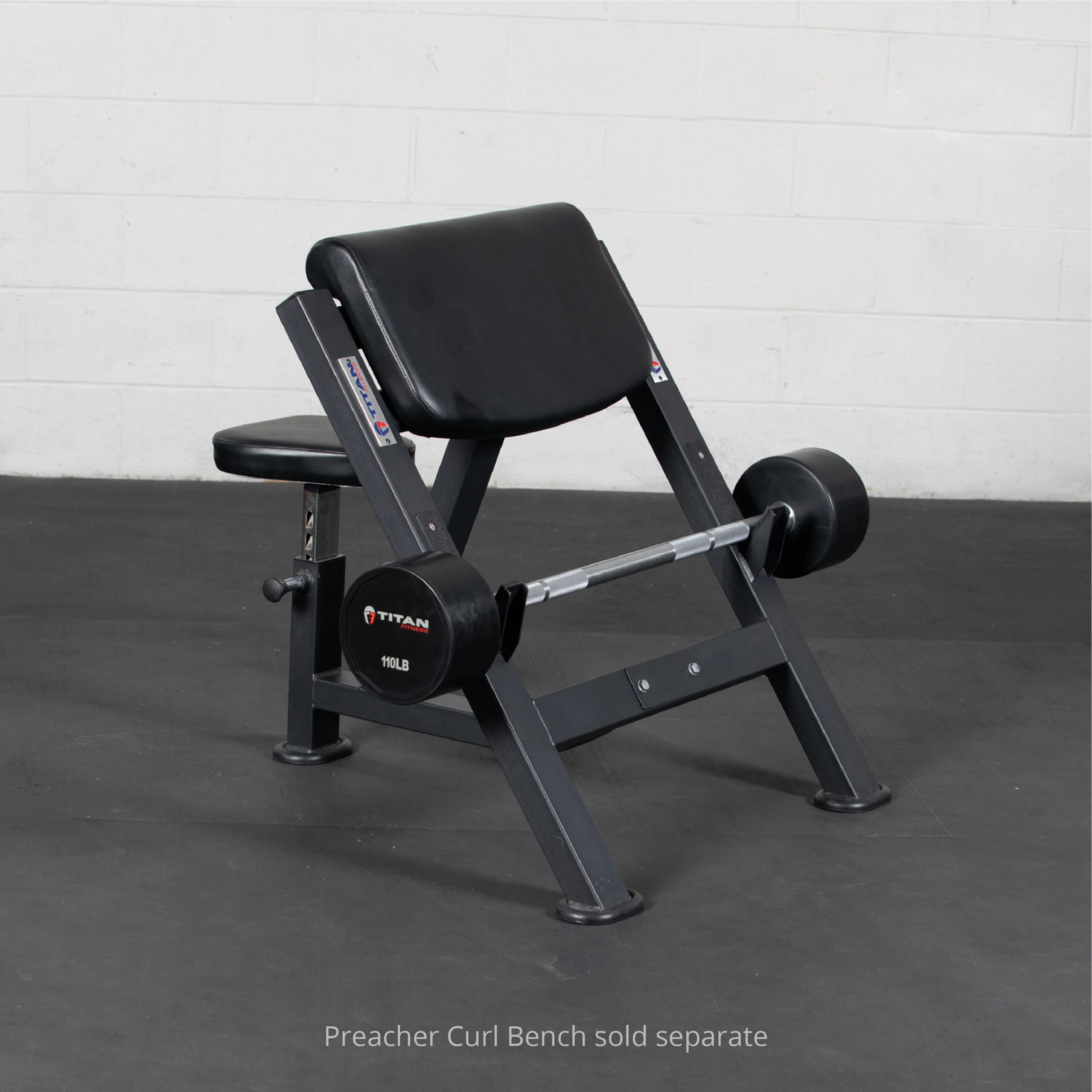 Scratch and Dent - Rubber Fixed Barbell | Straight | 110 LB - FINAL SALE - Image 2