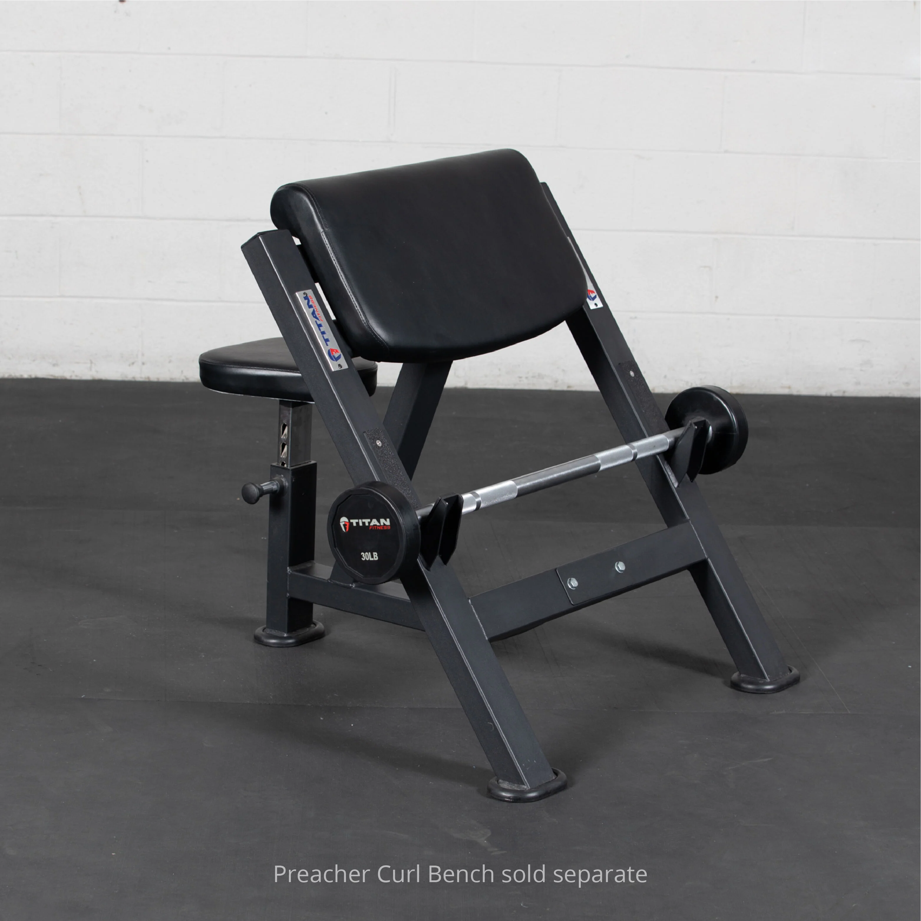 Scratch and Dent - Rubber Fixed Barbell | Straight | 30 LB - FINAL SALE - Image 3