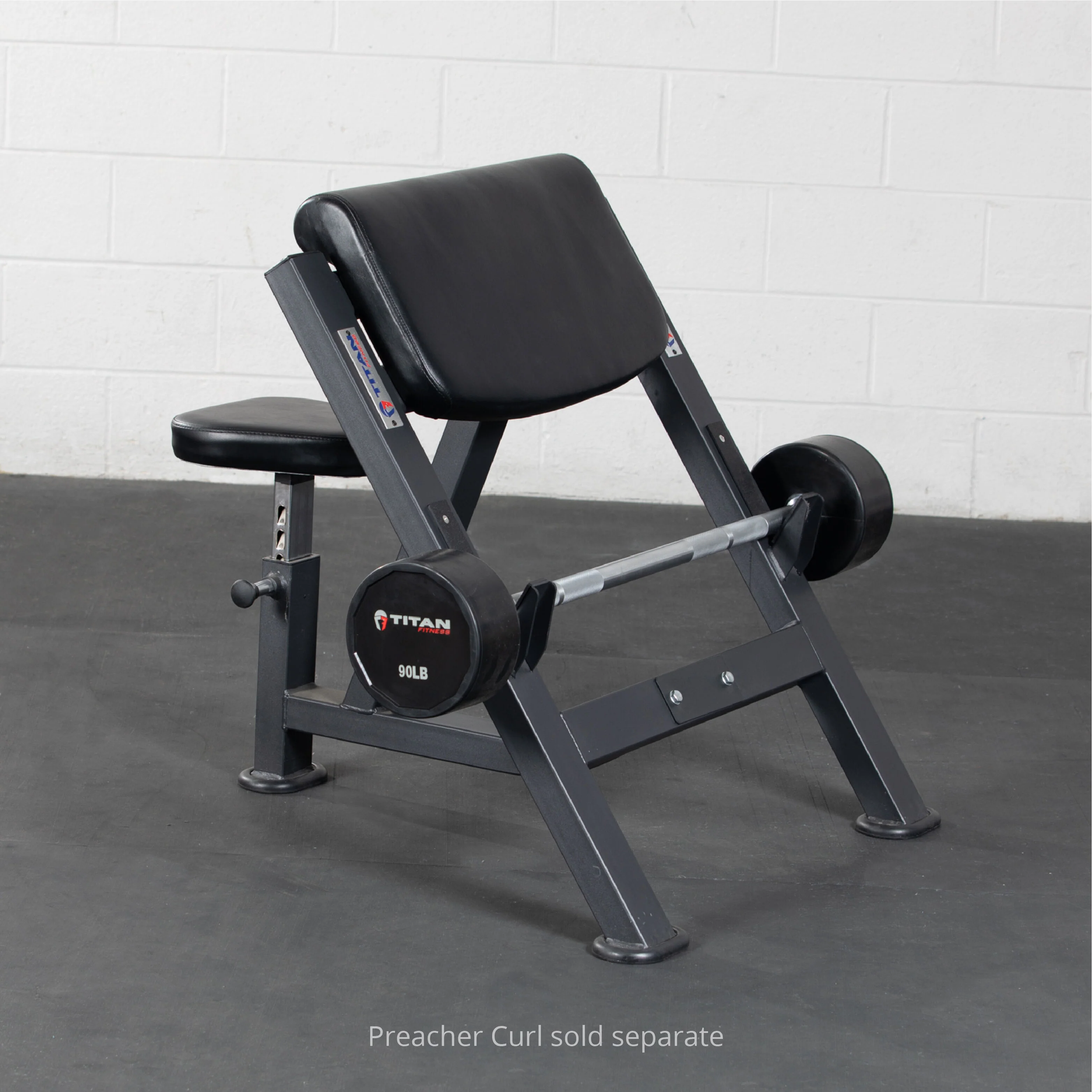 Scratch and Dent - Rubber Fixed Barbell | Straight | 90 LB - FINAL SALE - Image 3