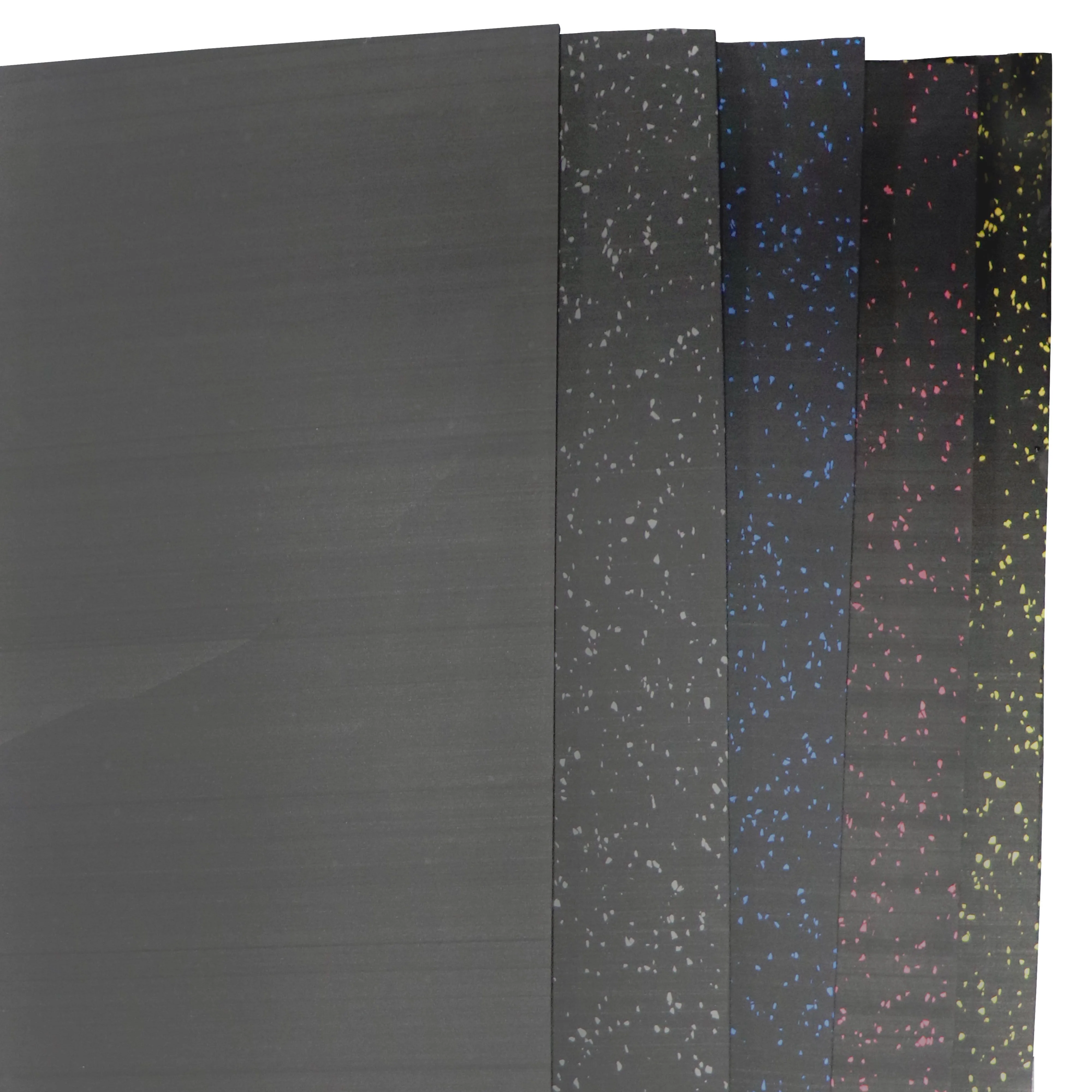 Scratch and Dent - Rubber Gym Flooring | Gray Crumb | 15' x 4' x 8mm - FINAL SALE - Image 2