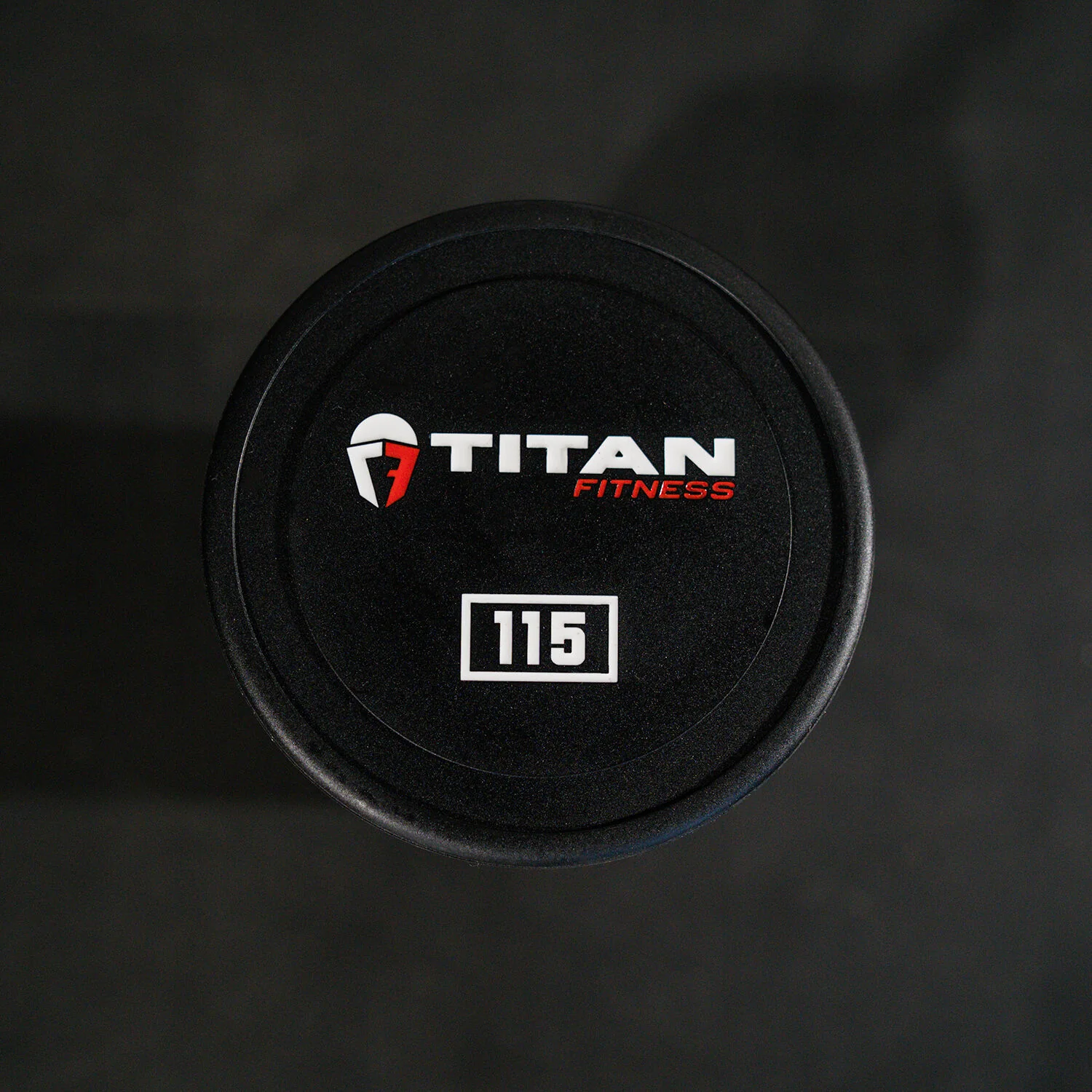 Scratch and Dent - Single 115 LB Round Urethane Dumbbell - FINAL SALE - Image 3