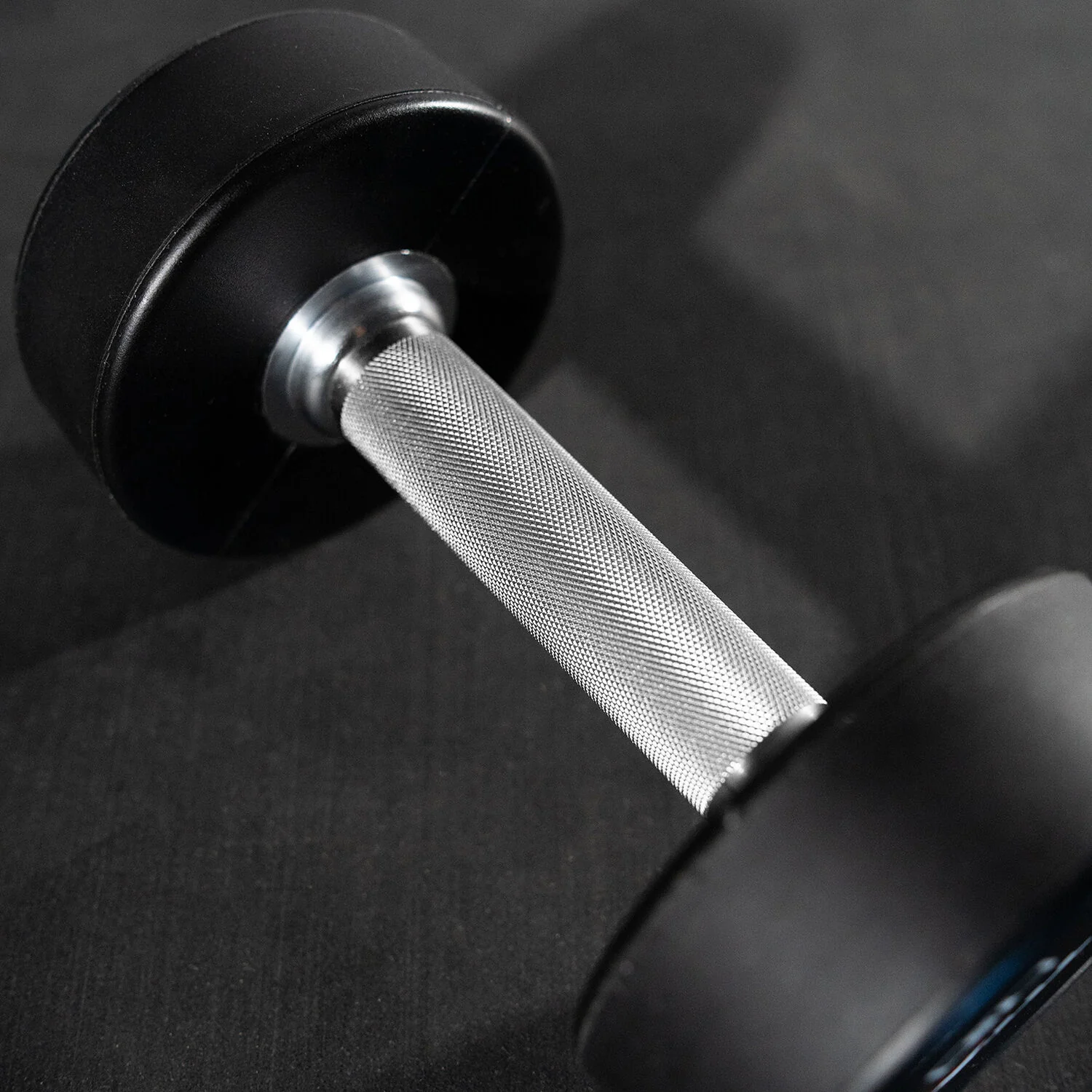 Scratch and Dent - Single 15 LB Round Urethane Dumbbell - FINAL SALE - Image 2