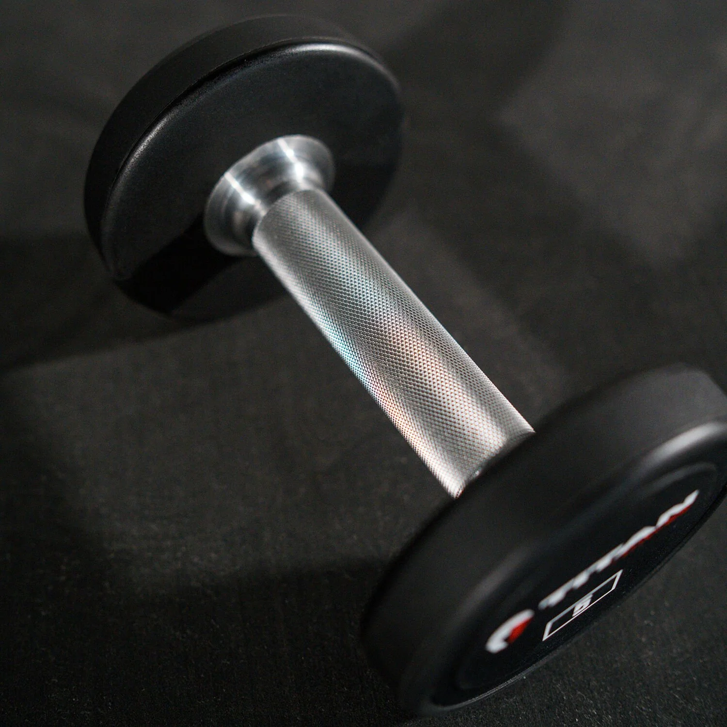 Scratch and Dent - Single 5 LB Round Urethane Dumbbell - FINAL SALE - Image 2