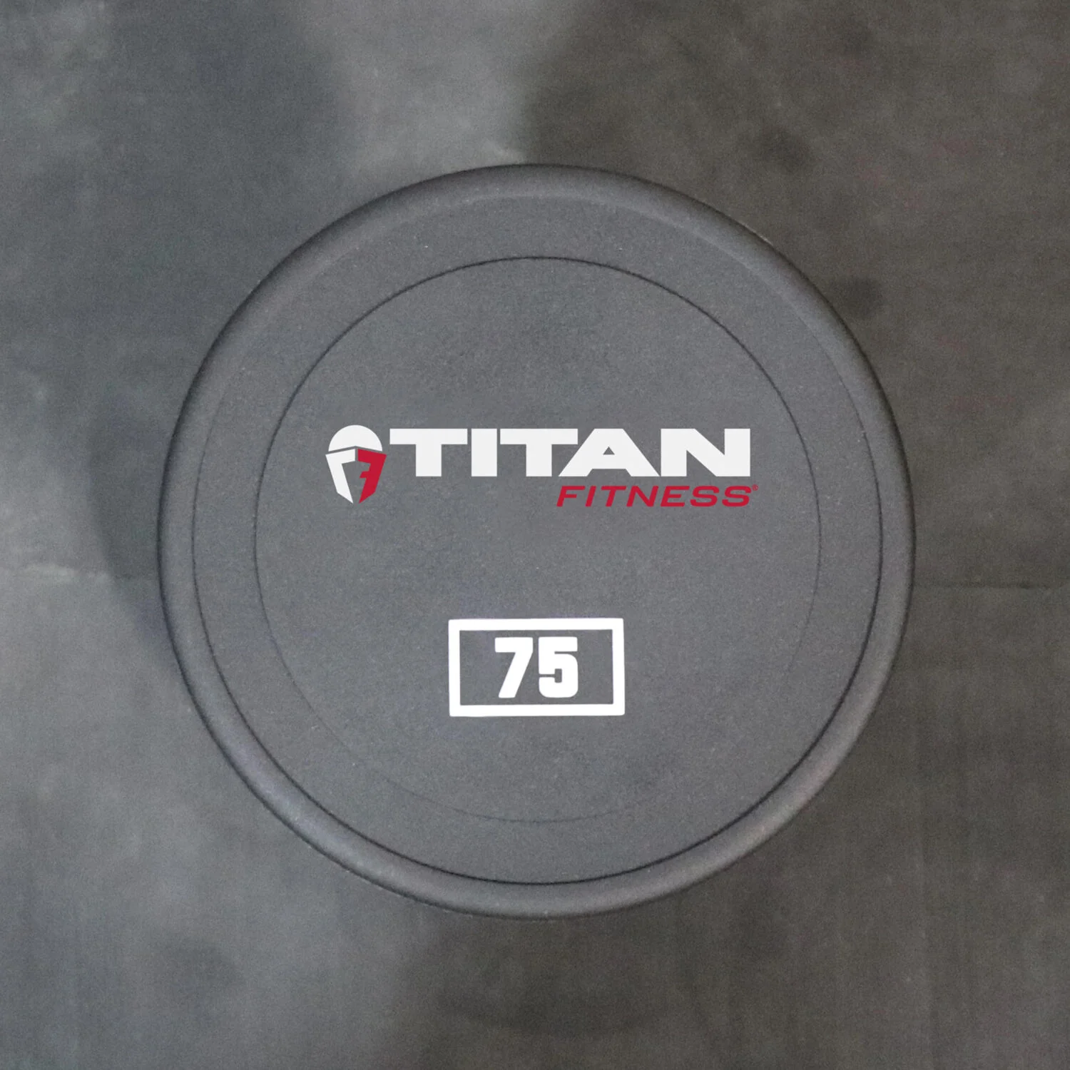 Scratch and Dent, 75 LB Classic Round Urethane Dumbbell