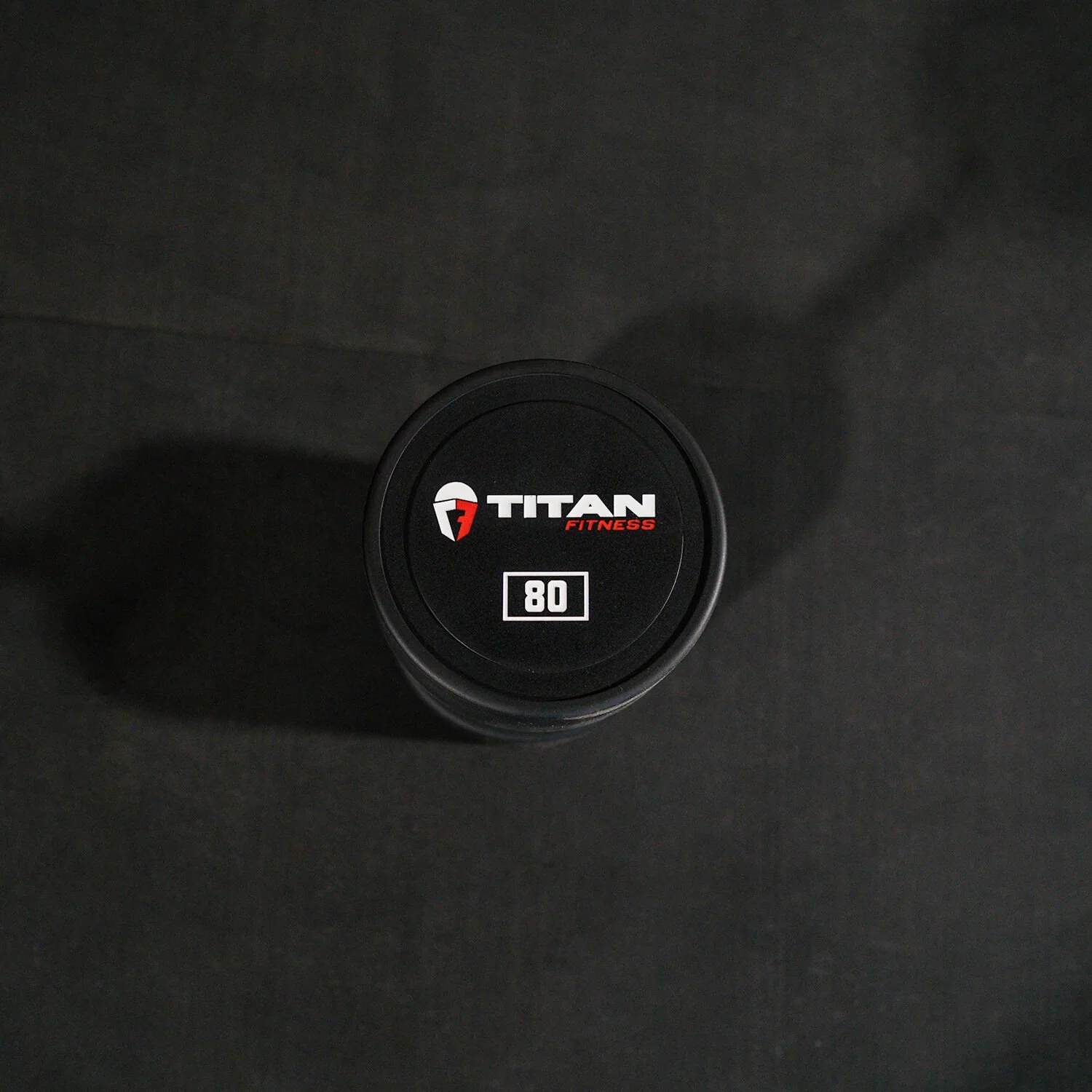 Scratch and Dent, 80 LB Classic Round Urethane Dumbbell