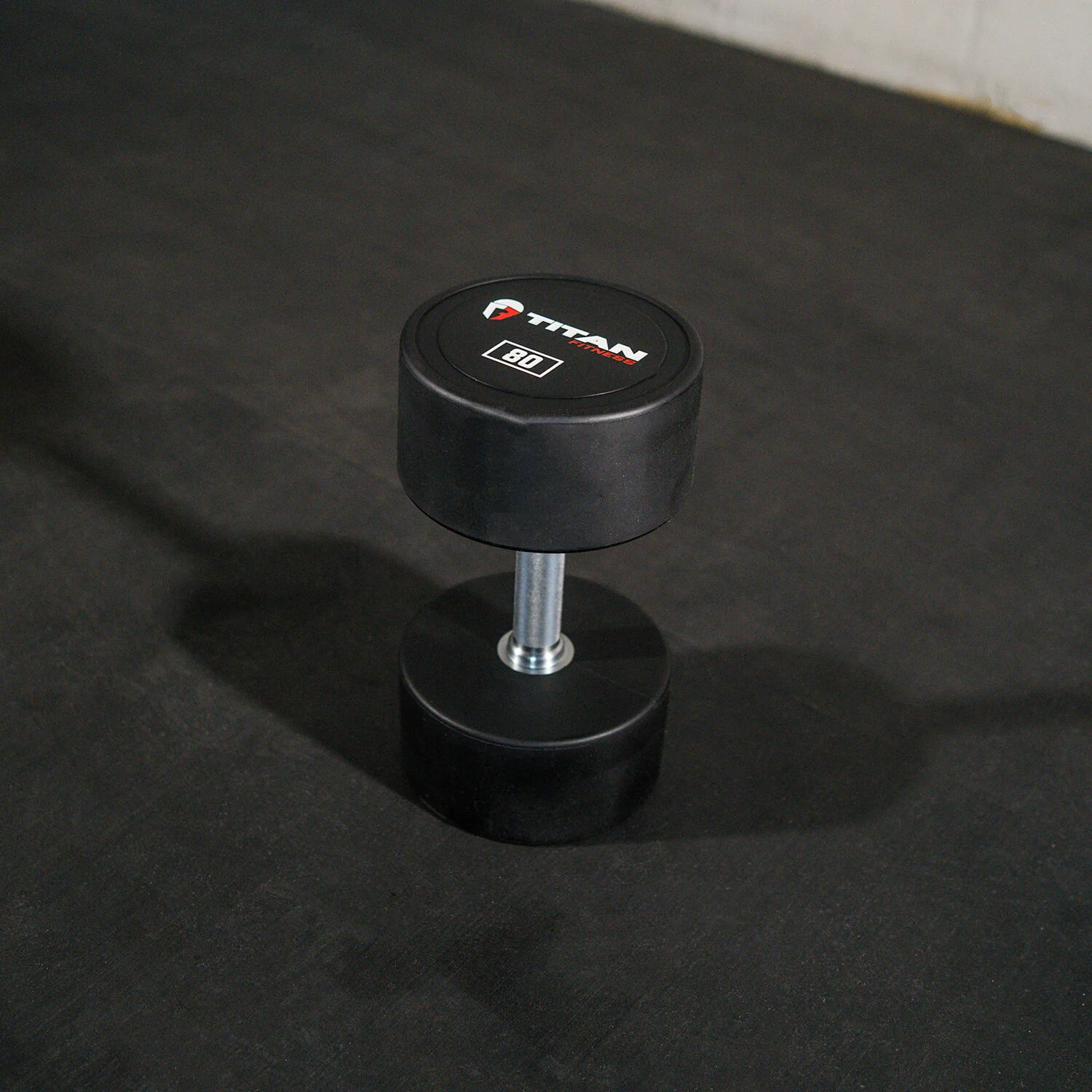 Scratch and Dent, 80 LB Classic Round Urethane Dumbbell - Image 2