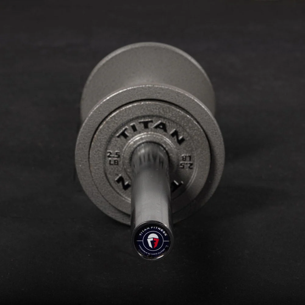 Scratch and Dent, Loadable 36" Olympic Dumbbell Handle - Single - Image 3