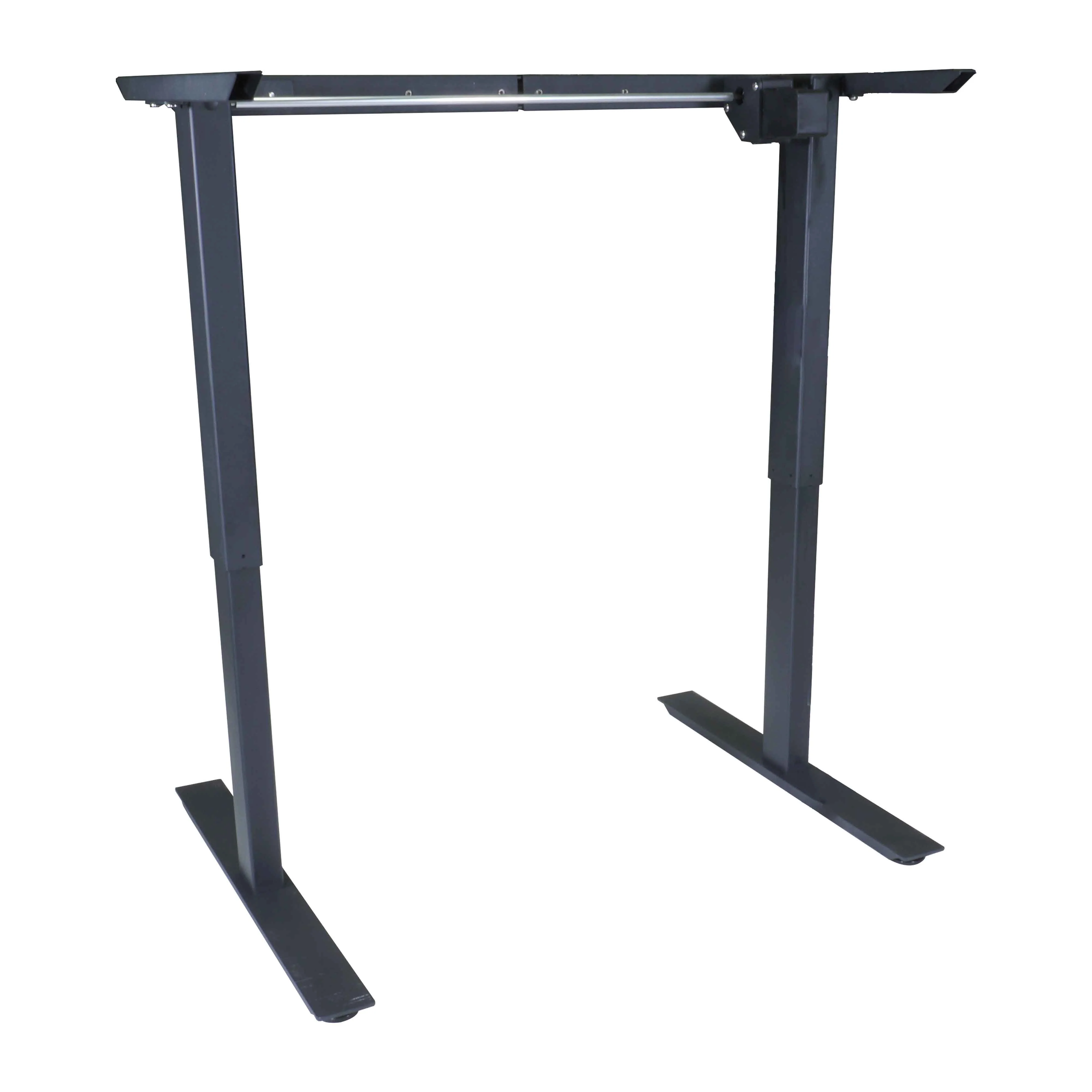 Single Motor Electric Adjustable Height A2 Sit-Stand Desk (Black) - Image 4