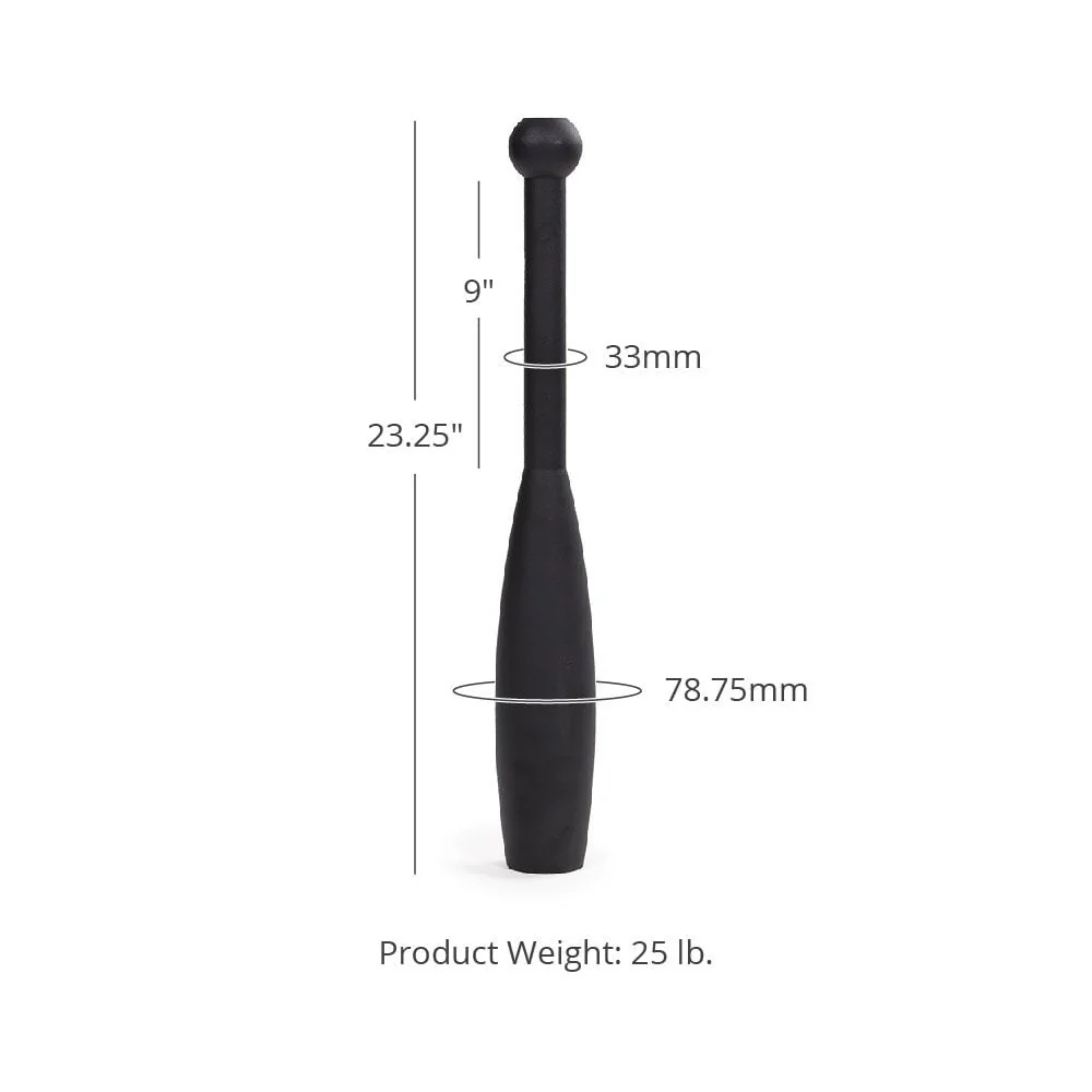 Scratch and Dent, 25 LB Steel Club - Image 6