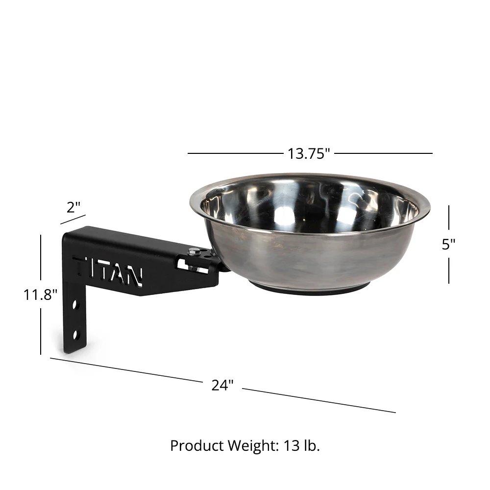 Rack-Mounted Chalk Bowl Fits T-3 or X-3 Series - Image 8