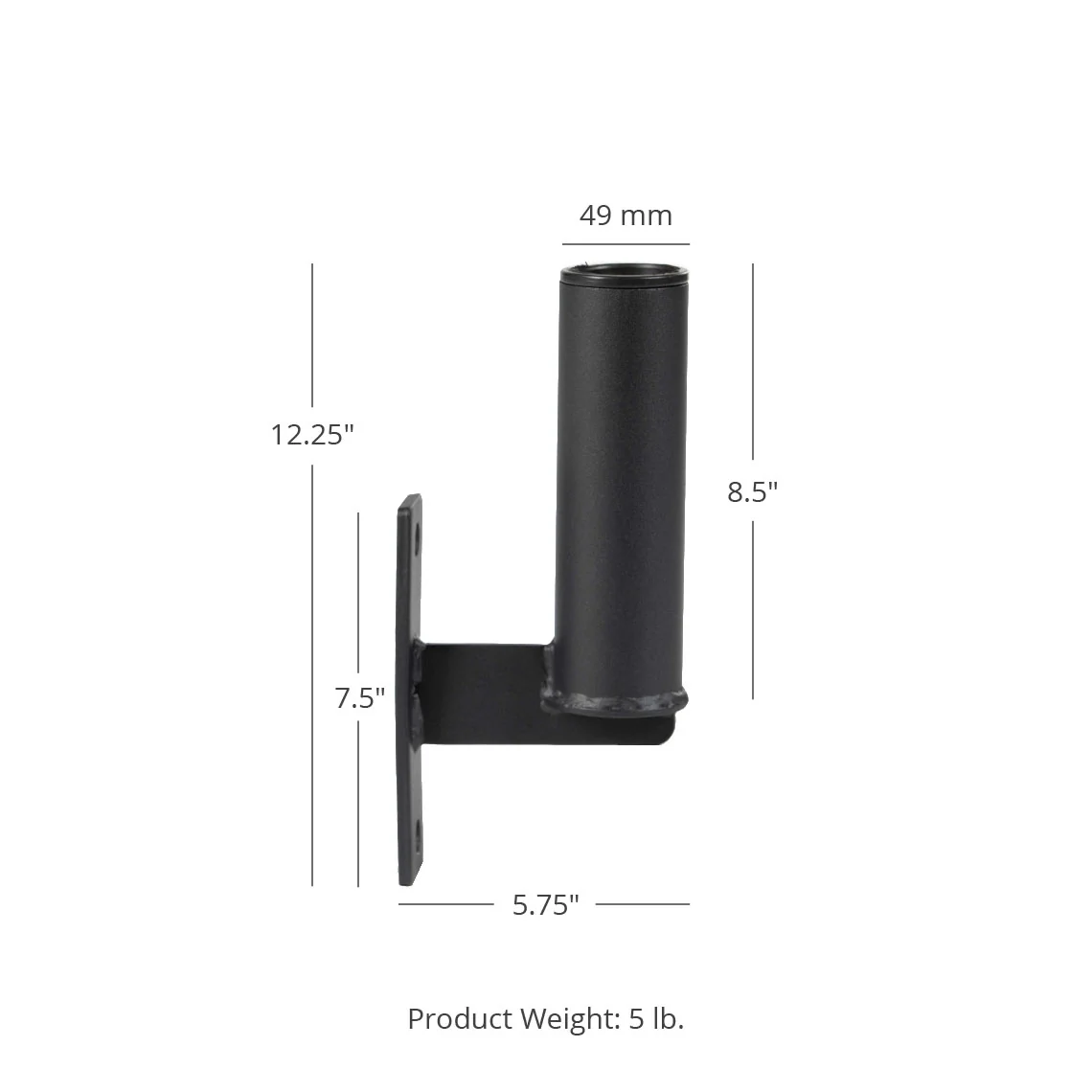 Scratch and Dent, T-3 or X-3 Series Vertical Mount Barbell Holder - Image 6