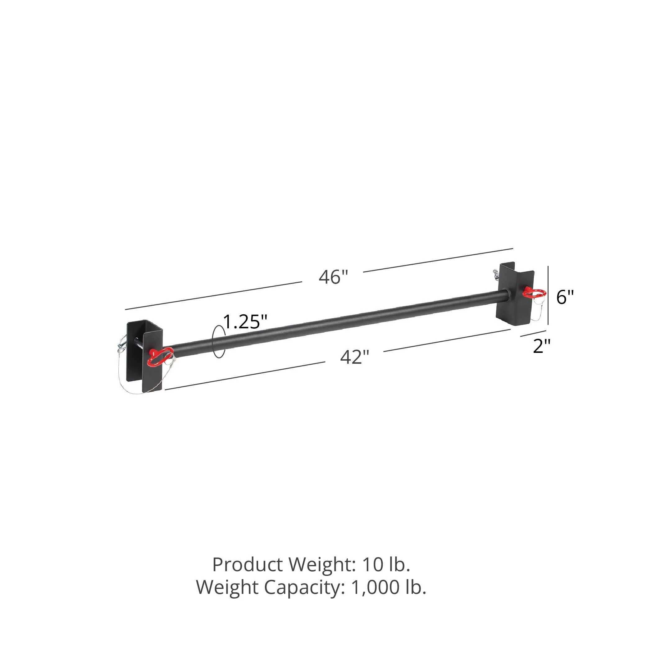 Scratch and Dent, T-3 Series Independent Squat Stand Adjustable Pull-Up Bar - Image 5