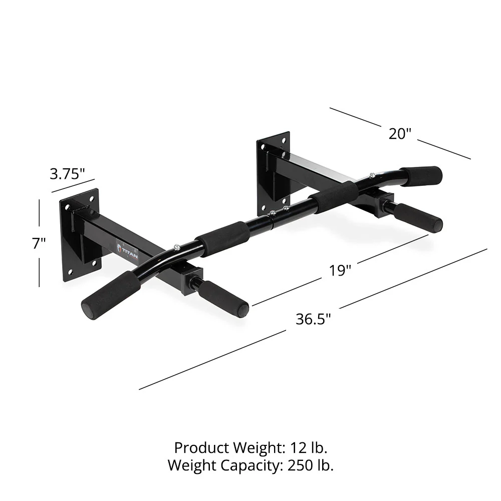 3 Position Wall-Mounted Pull-Up Bar - Image 6