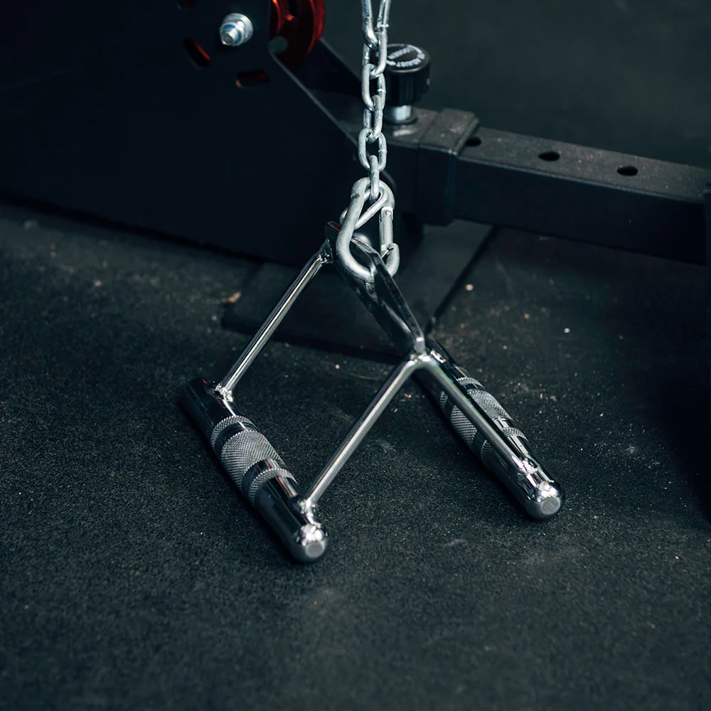 Double D-Handle Cable Machine Attachment - Image 2