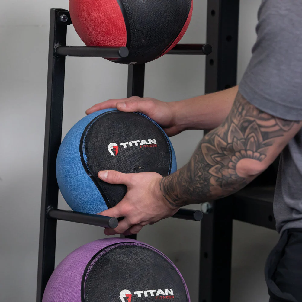 Scratch and Dent - Titan Fitness Weighted Medicine Ball 10LB - FINAL SALE - Image 6