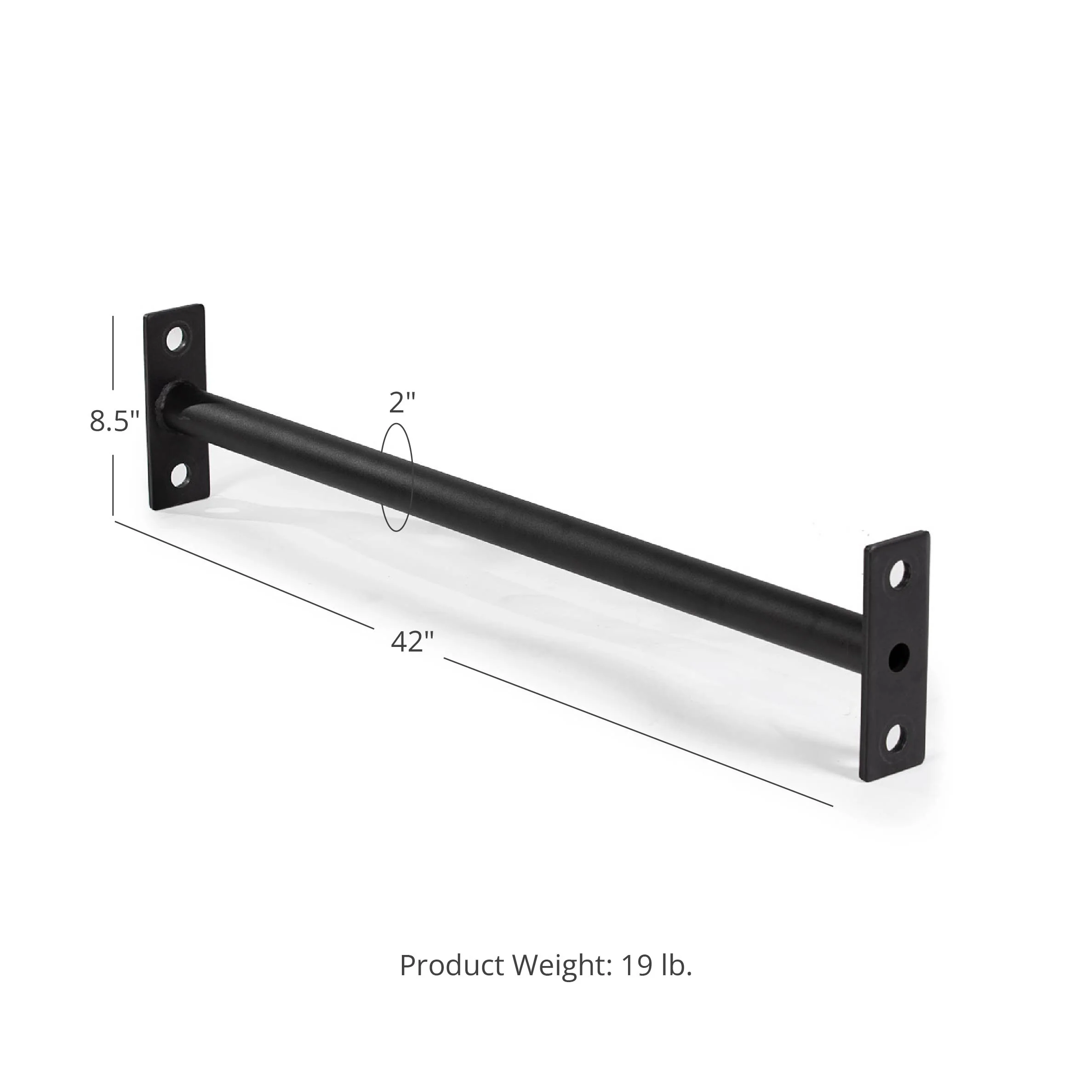 TITAN Series 2" Single Fat Pull-Up Bar - Image 5