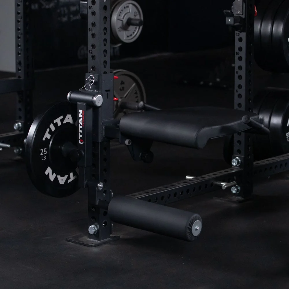 Scratch and Dent, TITAN Series Rack Mounted Leg Curl and Extension - Image 6