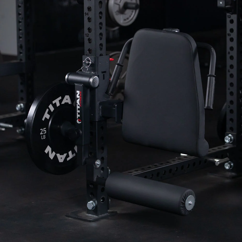 Scratch and Dent, TITAN Series Rack Mounted Leg Curl and Extension - Image 7