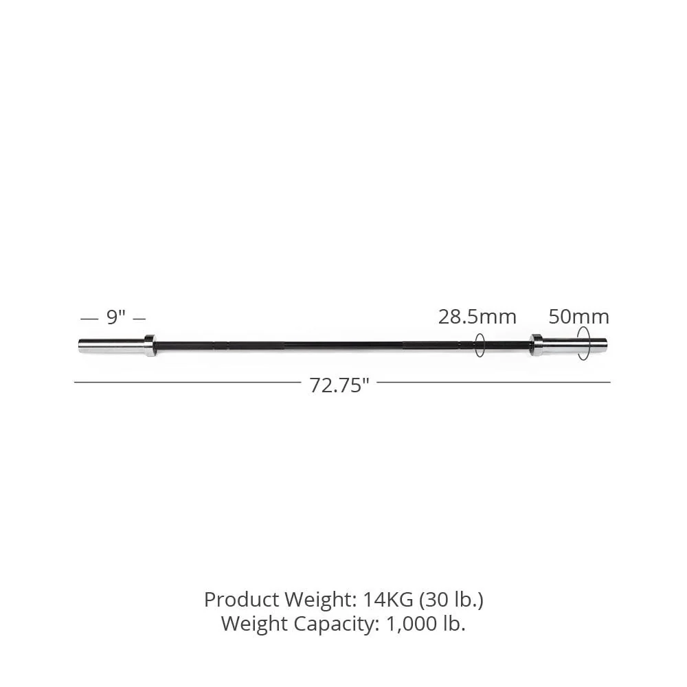 Scratch and Dent - TITAN Series Shorty Olympic Barbell - FINAL SALE - Image 7