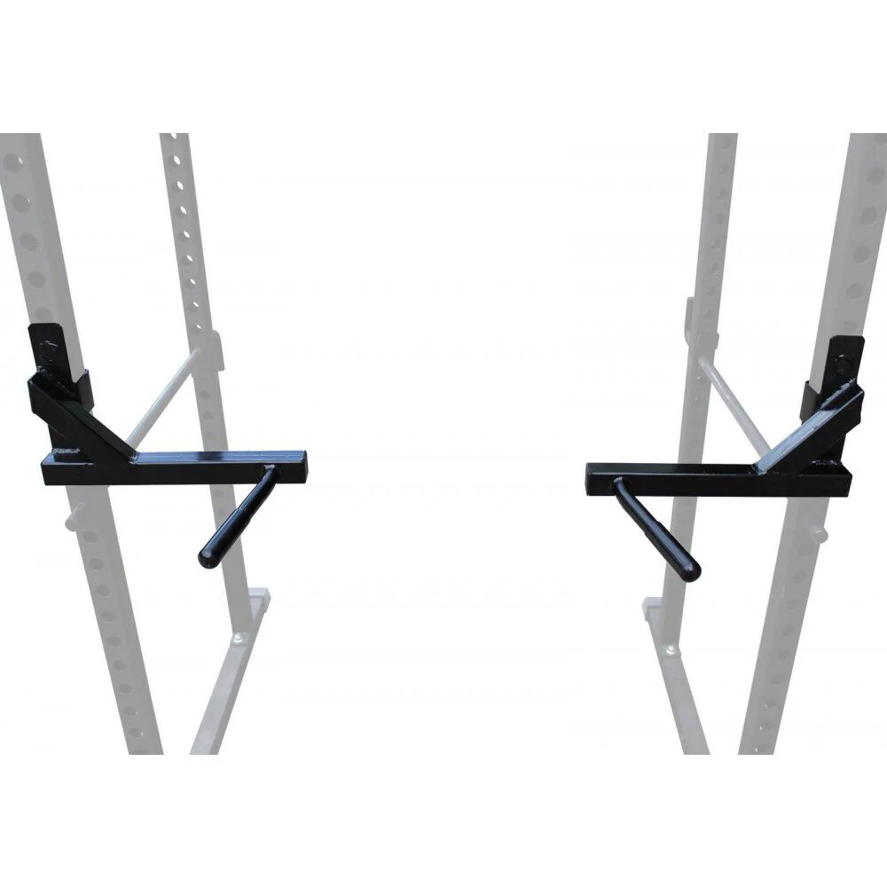 Scratch and Dent - Titan T-2 Series Dip Bar Attachment for Power Rack Strength Training Workout - FINAL SALE - Image 3