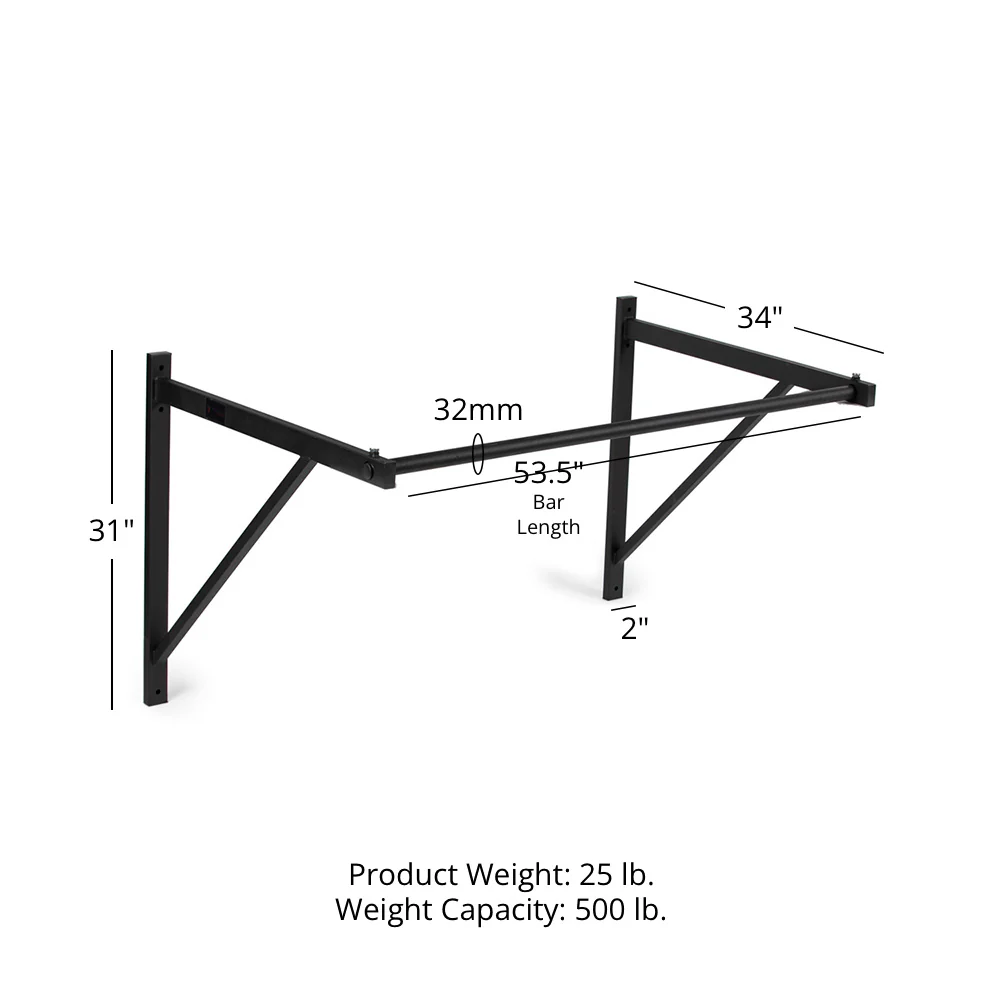 Wall-Mounted Pull-Up Bar - Image 9