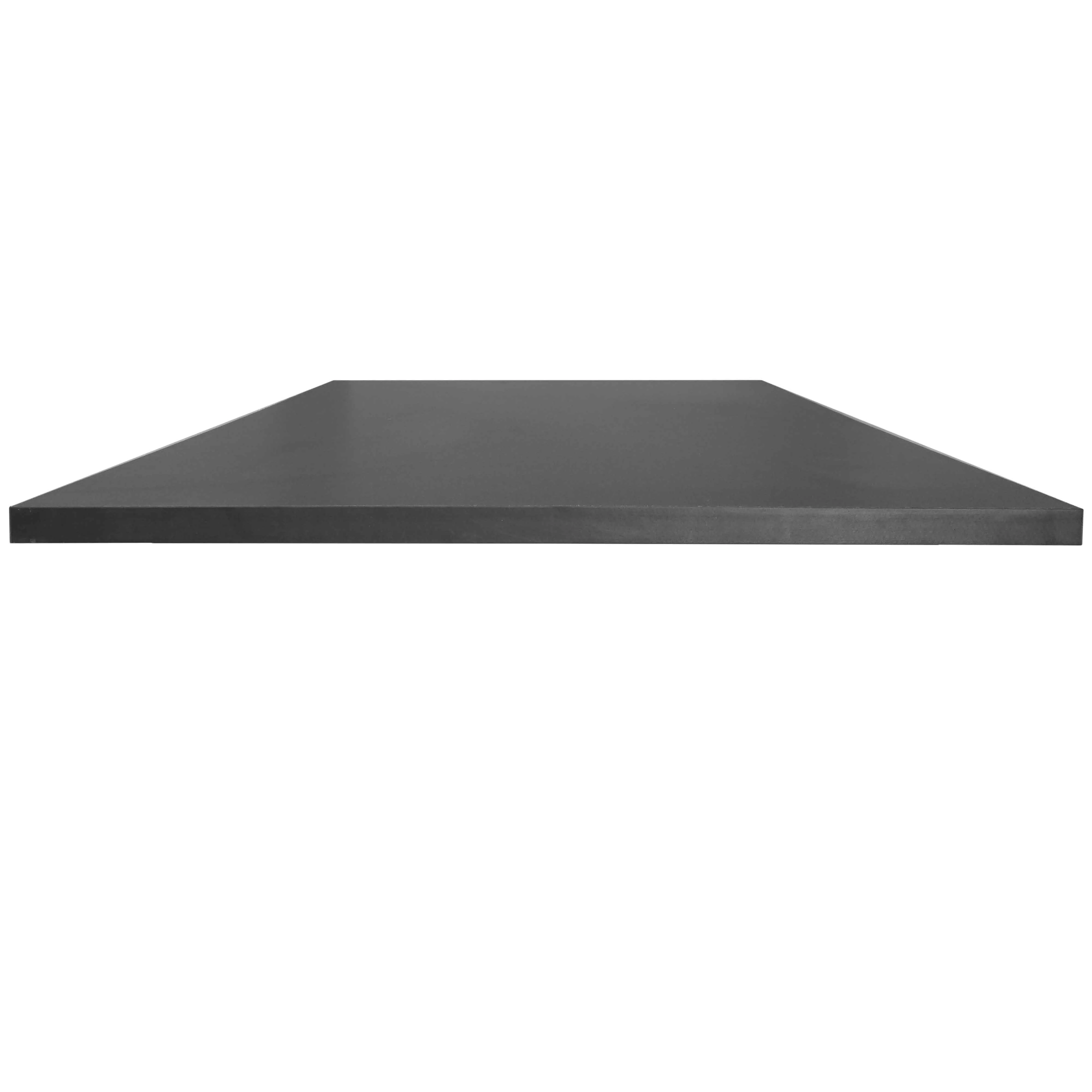 Scratch and Dent, Universal Desk Top - 30" x 60" Black - Image 3