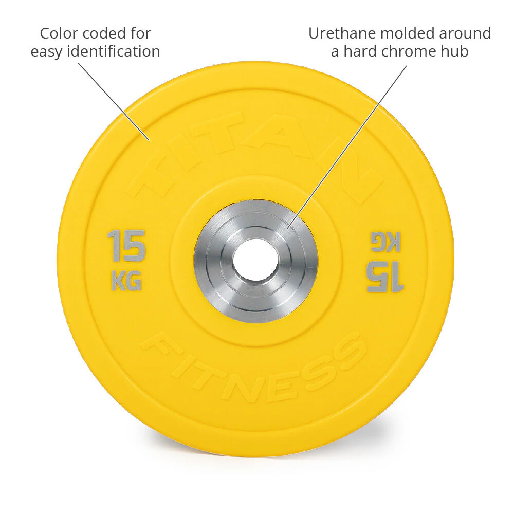 Scratch and Dent, 15 KG Single Color Urethane Bumper Plate - Image 3