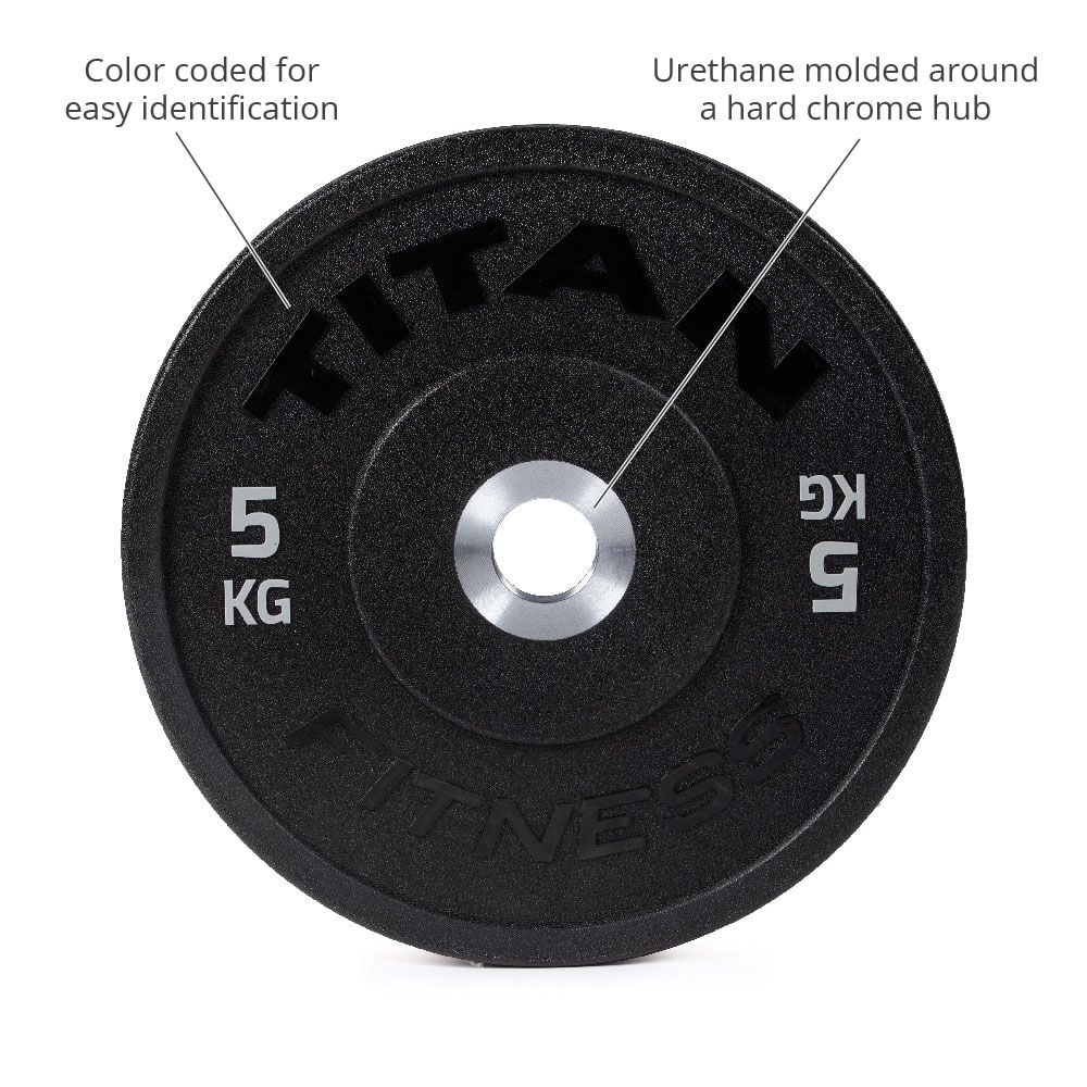 Scratch and Dent - Urethane Bumper Plates | Color | 5 KG Pair - FINAL SALE - Image 3