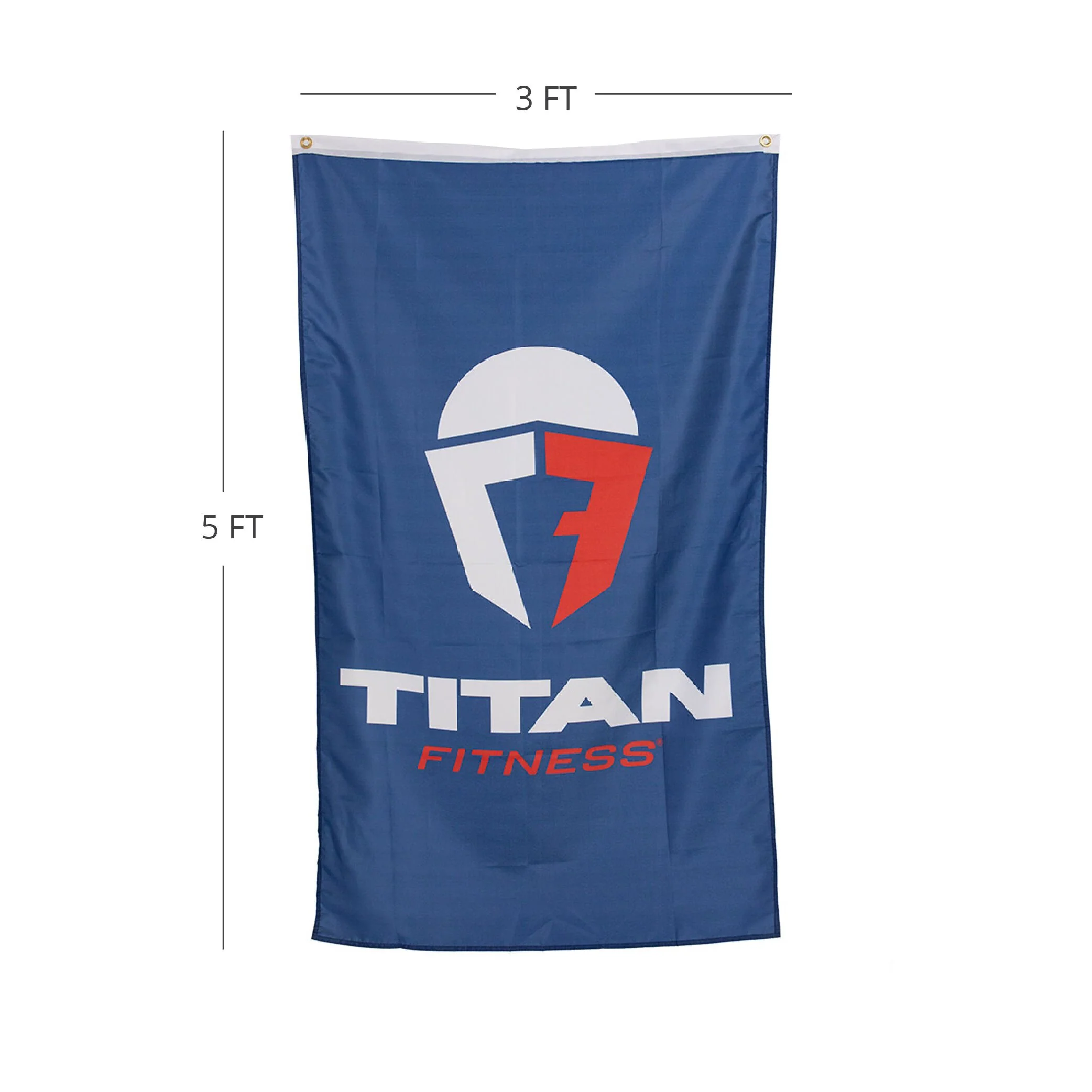 Scratch and Dent -Vertical Gym Flag - FINAL SALE - Image 2