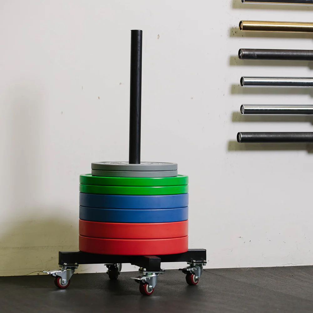 Scratch and Dent, Vertical Weight Plate Storage w/ Wheels | v2 - Image 3