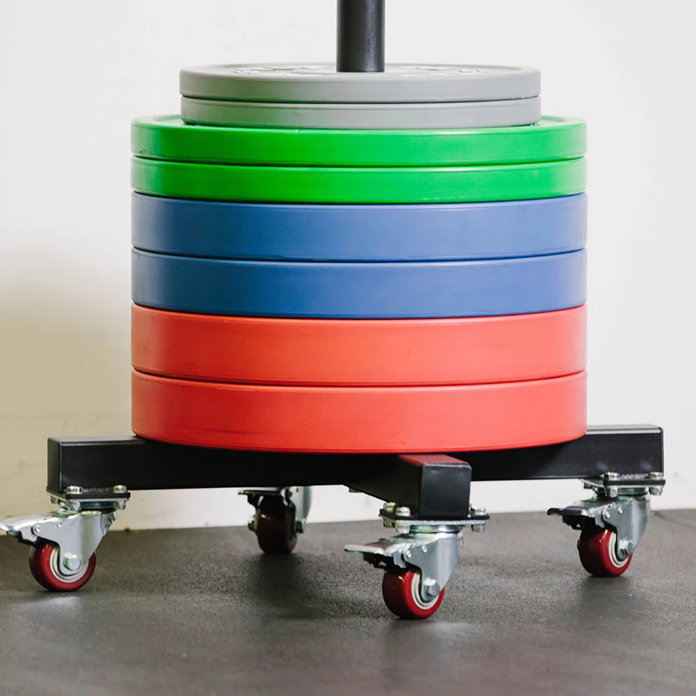 Scratch and Dent, Vertical Weight Plate Storage w/ Wheels | v2 - Image 4