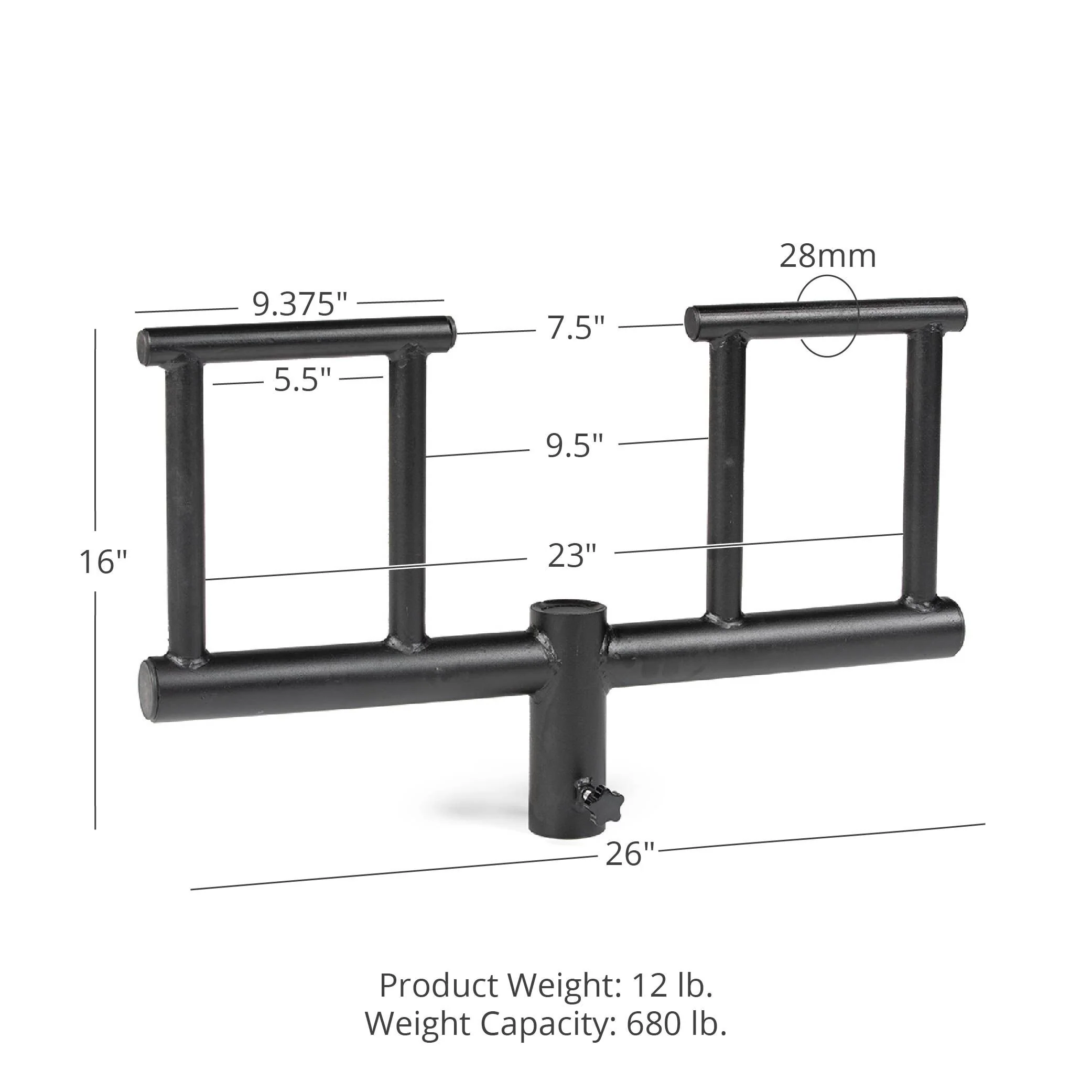 Scratch and Dent - Viking Press Landmine Handle | Skinny Neutral Grip - FINAL SALE - Image 2