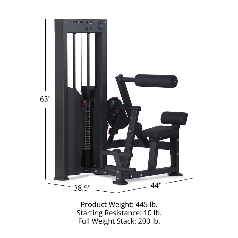 Selectorized Abdominal & Lower Back Machine - Image 12