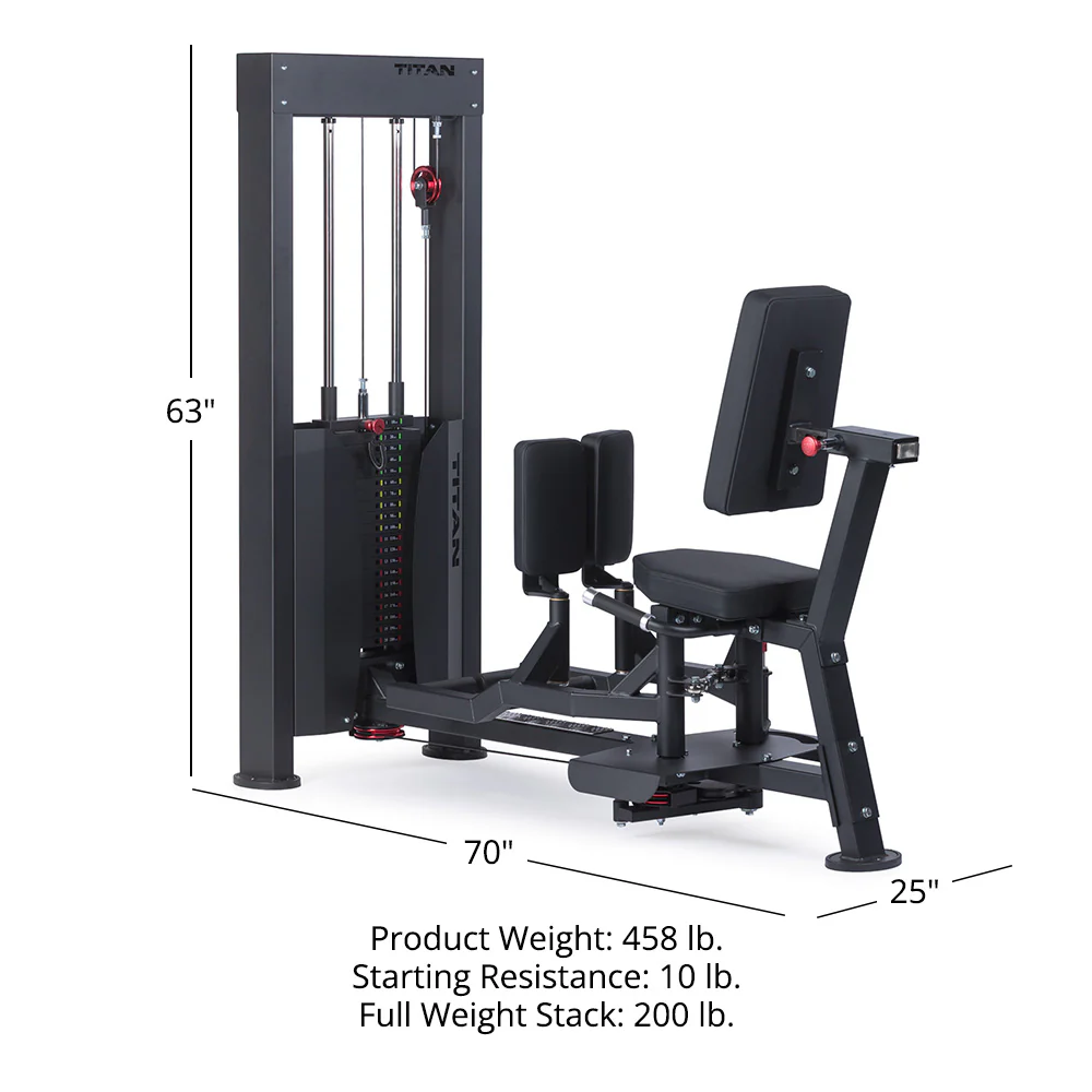 Selectorized Hip Abductor Adductor Machine - Image 12