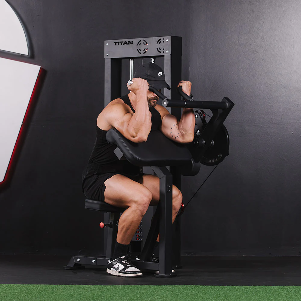Selectorized Bicep and Tricep Machine - Image 2