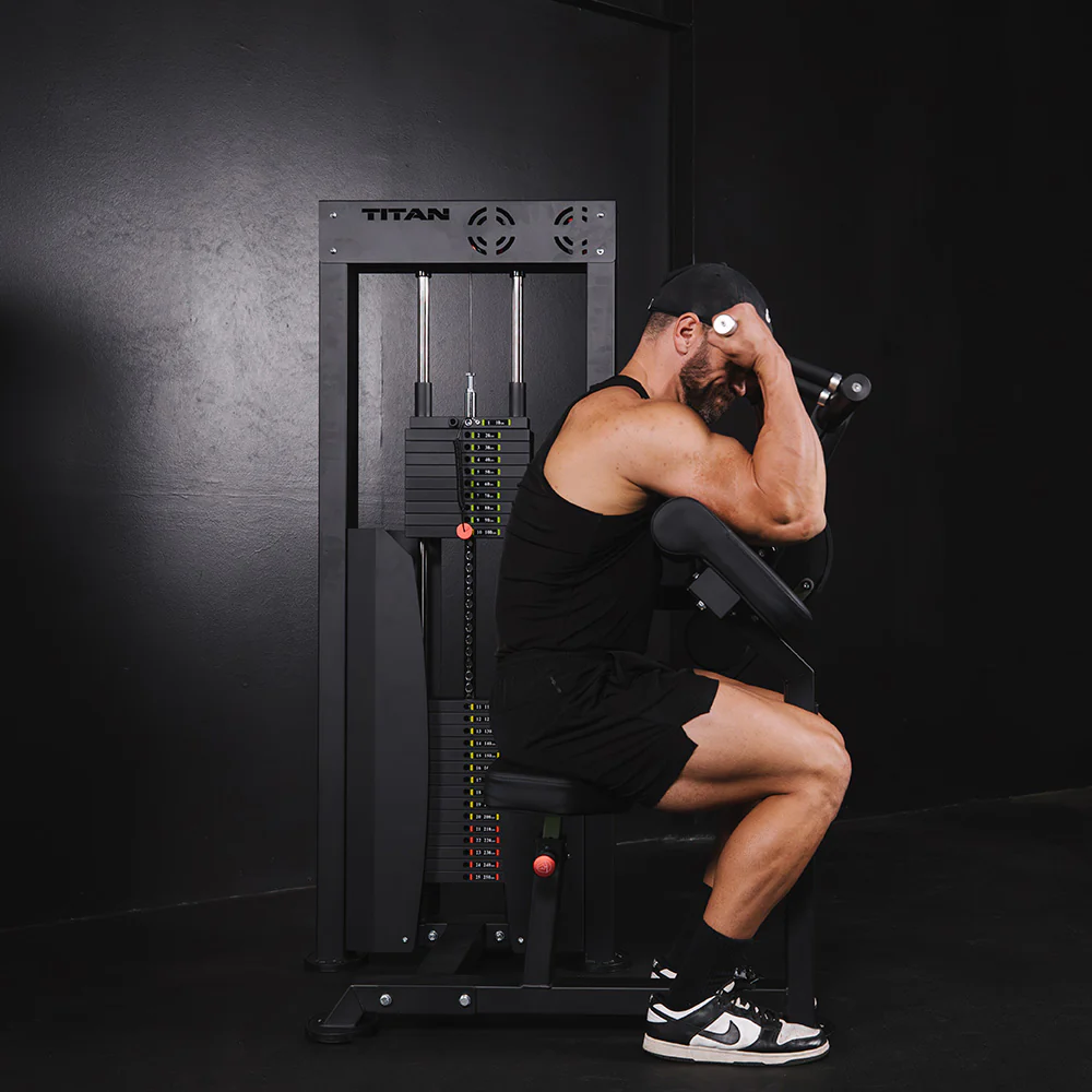 Selectorized Bicep and Tricep Machine - Image 3