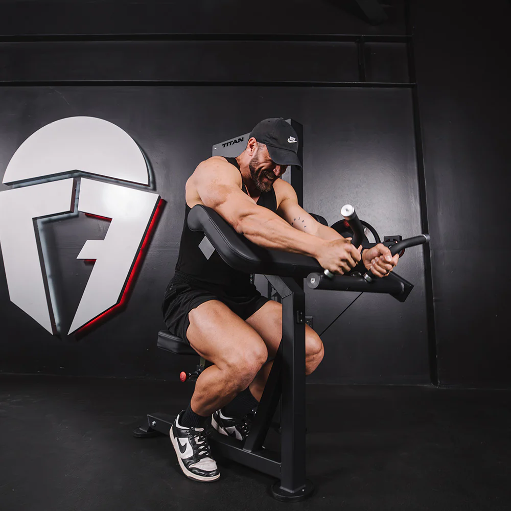 Selectorized Bicep and Tricep Machine - Image 6