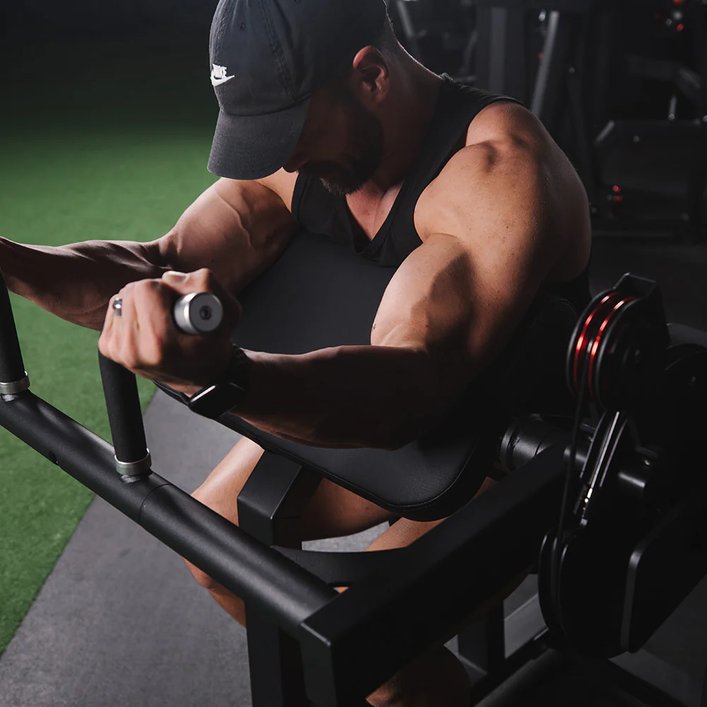 Selectorized Bicep and Tricep Machine - Image 7