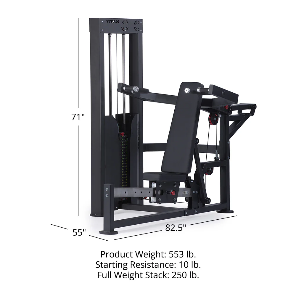 Selectorized Incline Chest & Shoulder Press - Image 12