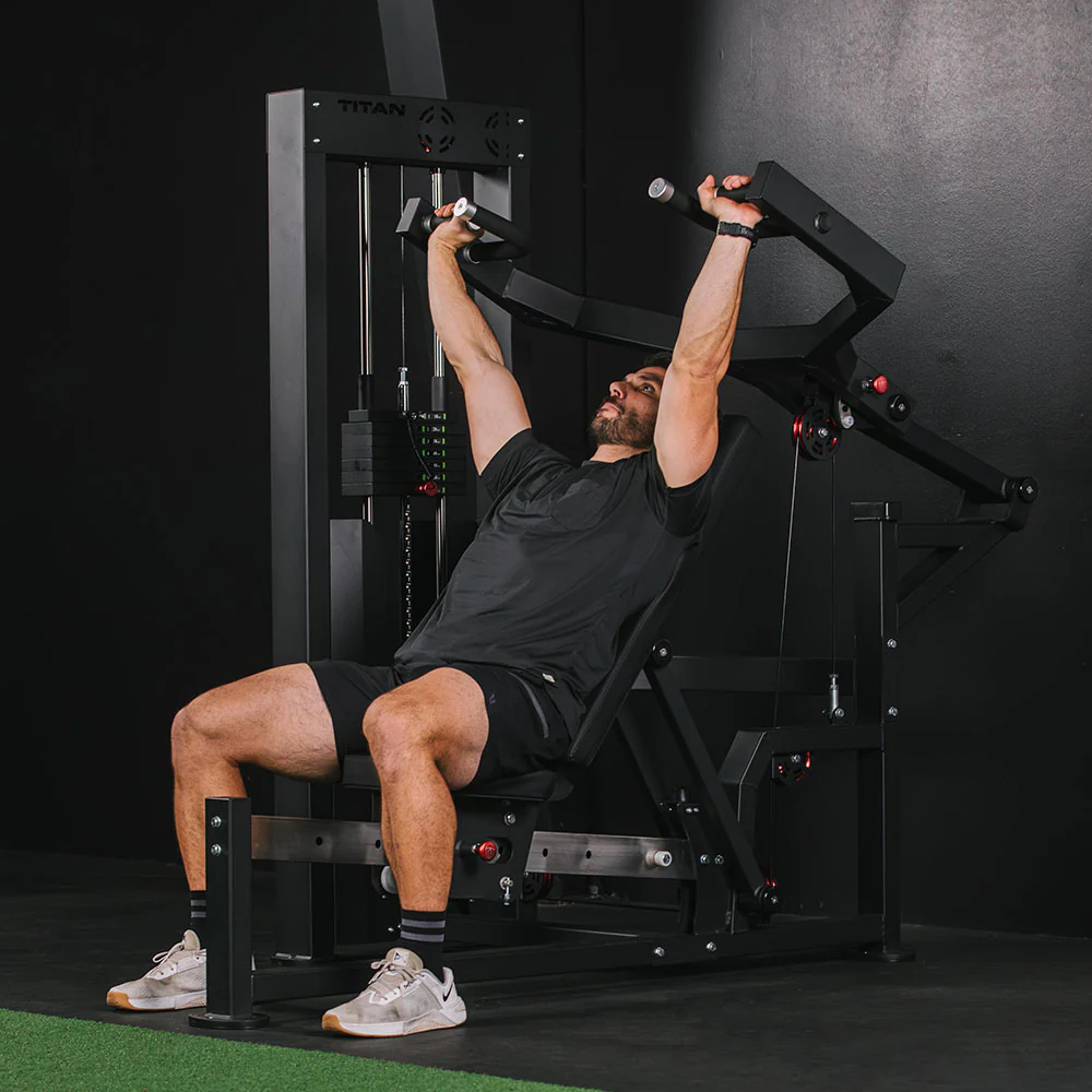 Selectorized Incline Chest & Shoulder Press - Image 4