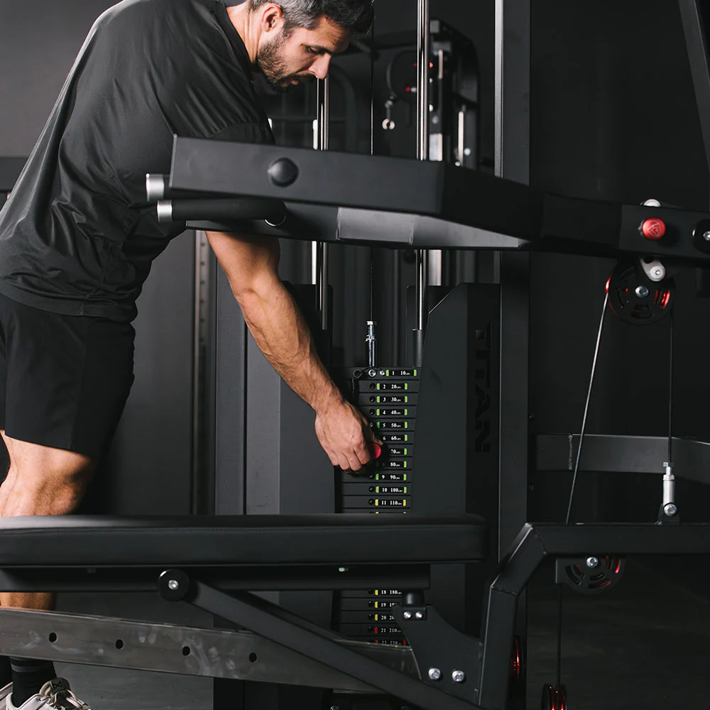 Selectorized Incline Chest & Shoulder Press - Image 8