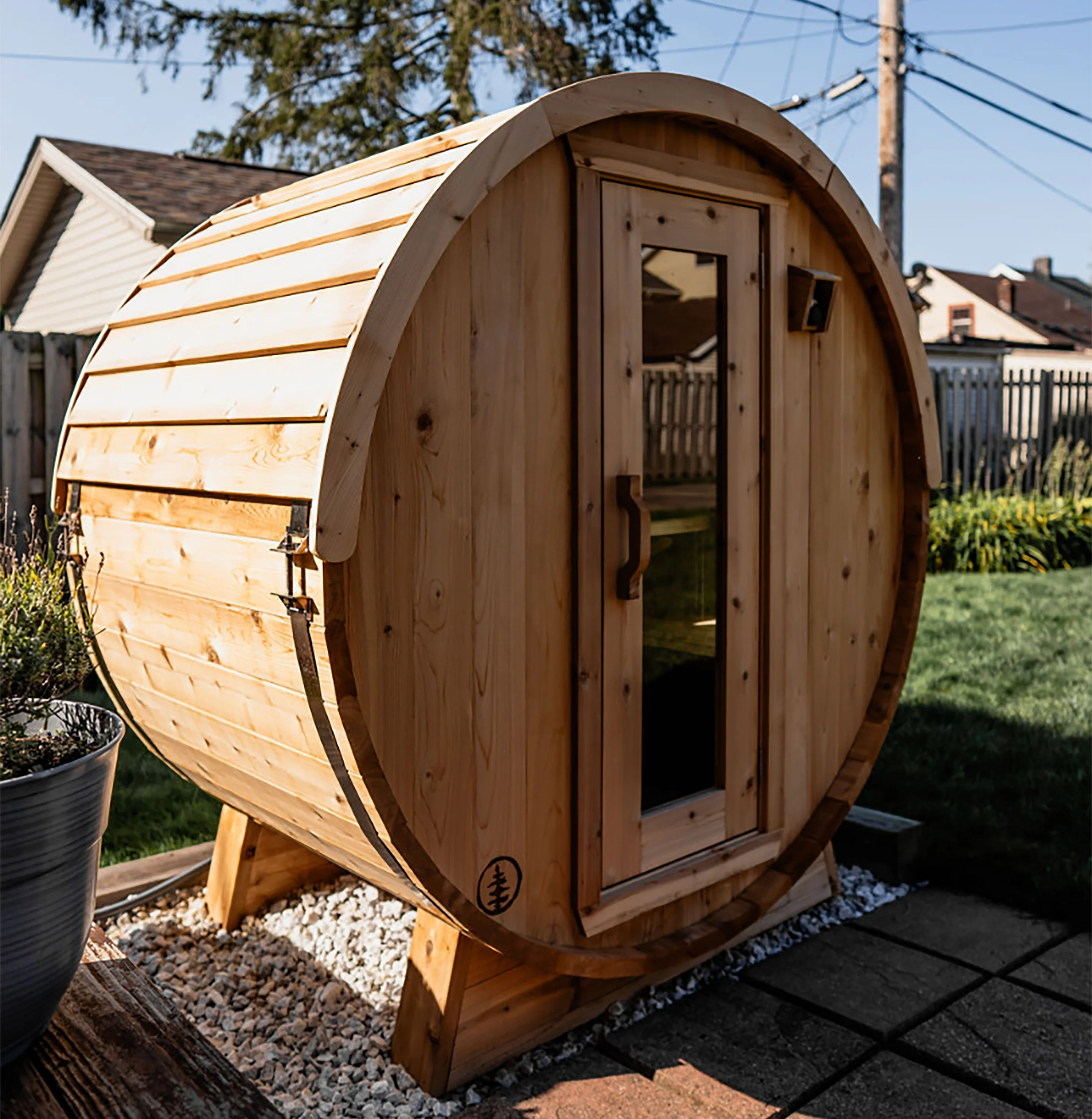 SISU The Eddy Barrel Sauna - Image 13