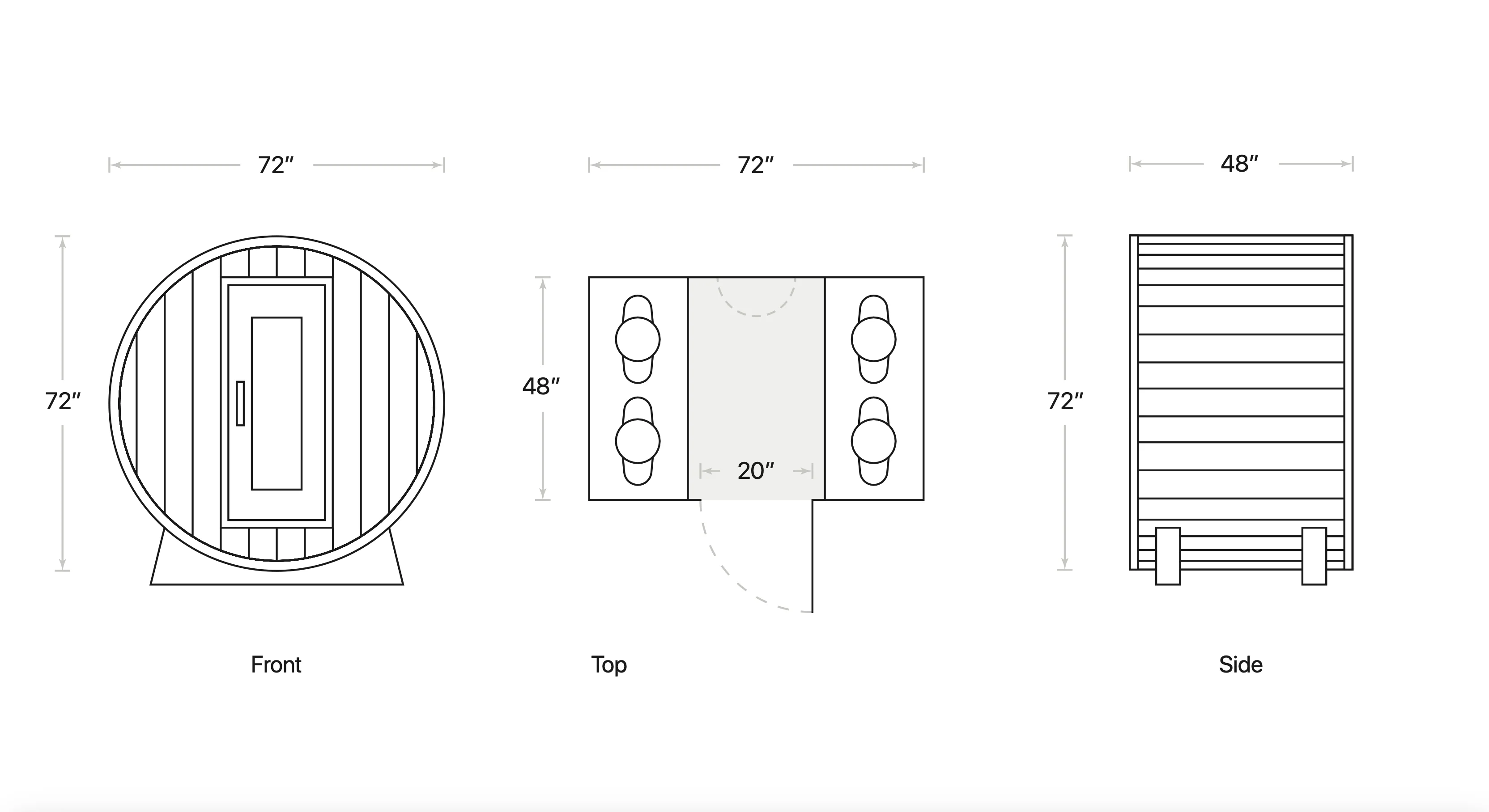 SISU The Eddy Barrel Sauna - Image 15