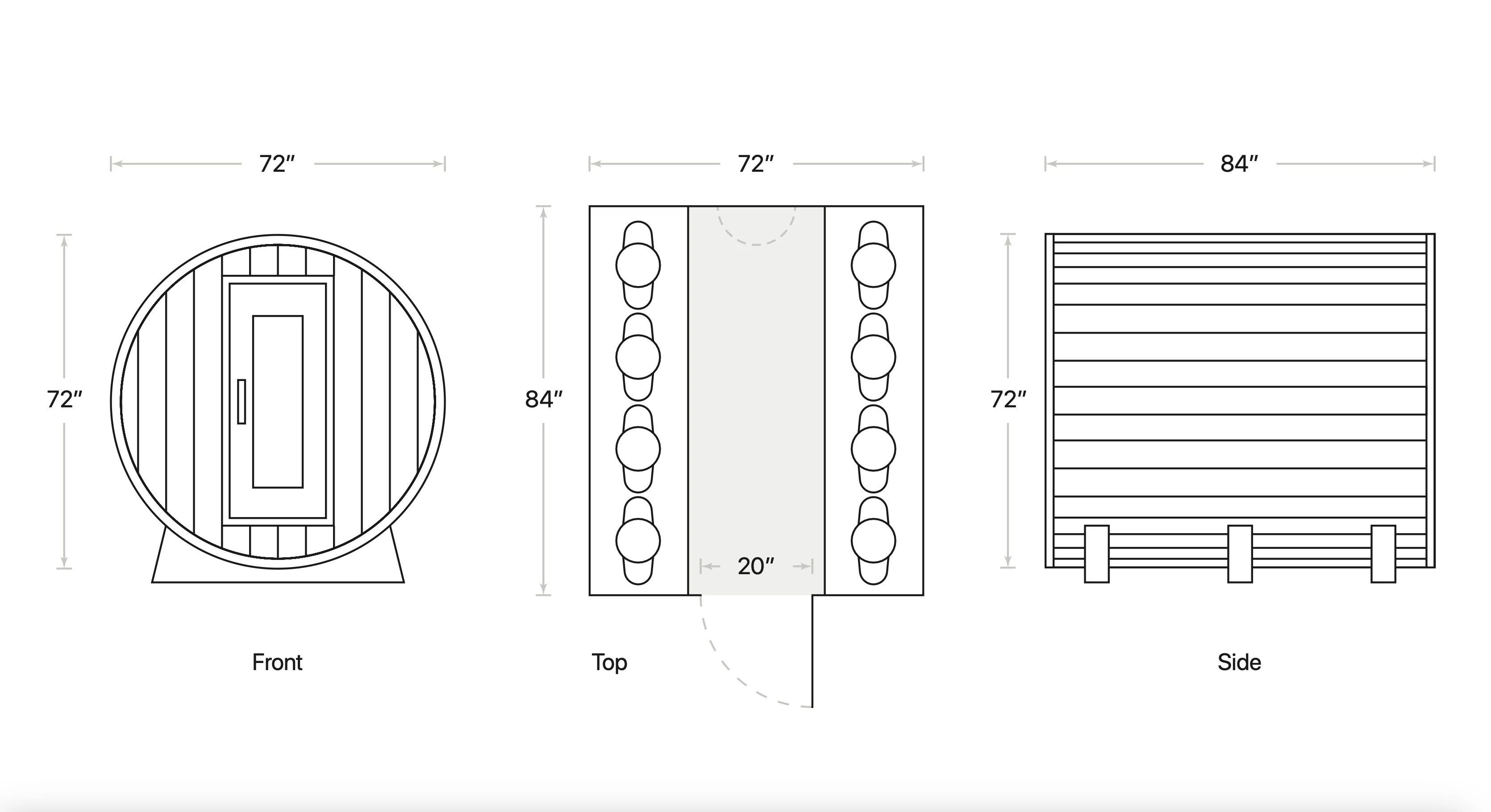 SISU The Edwin Barrel Sauna - Image 10
