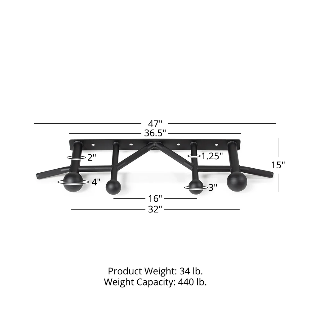 Sphere Grip Pull-Up Bar FitsT-3, X-3, TITAN Series - Image 10