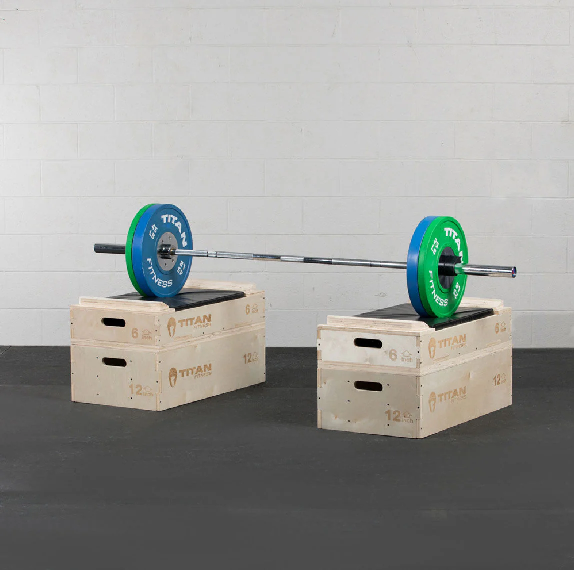 Stackable Wood Jerk Blocks with Silencer Pad - Image 3