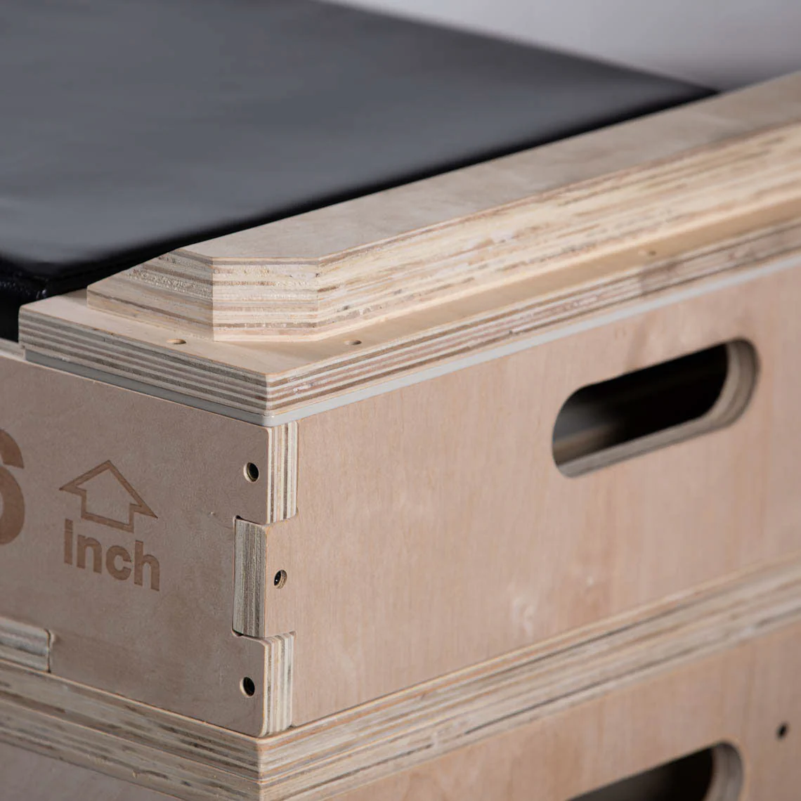 Stackable Wood Jerk Blocks with Silencer Pad - Image 5