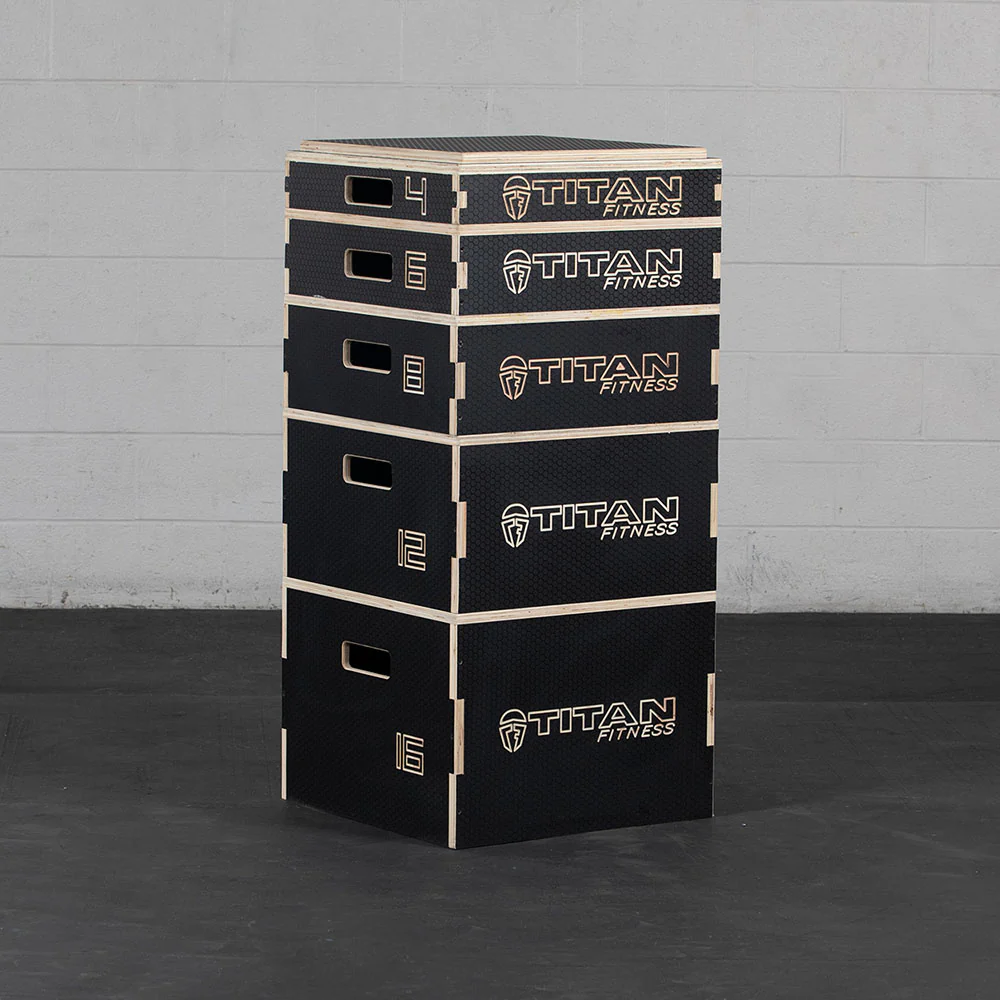 Stackable Wooden Plyo Boxes - Image 2